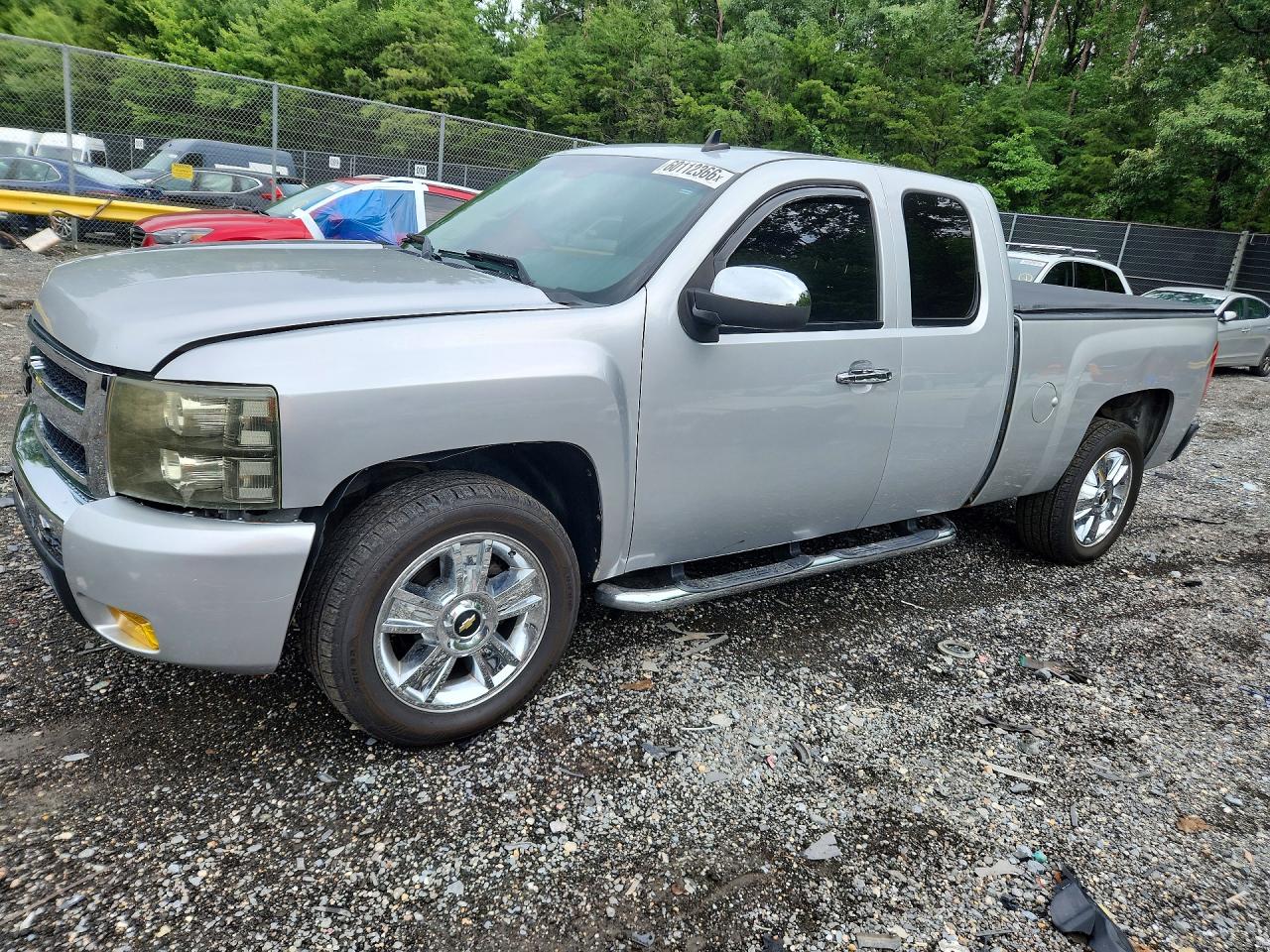 2012 Chevrolet Silverado K1500 Lt Silver vin: 1GCRKSE71CZ353639