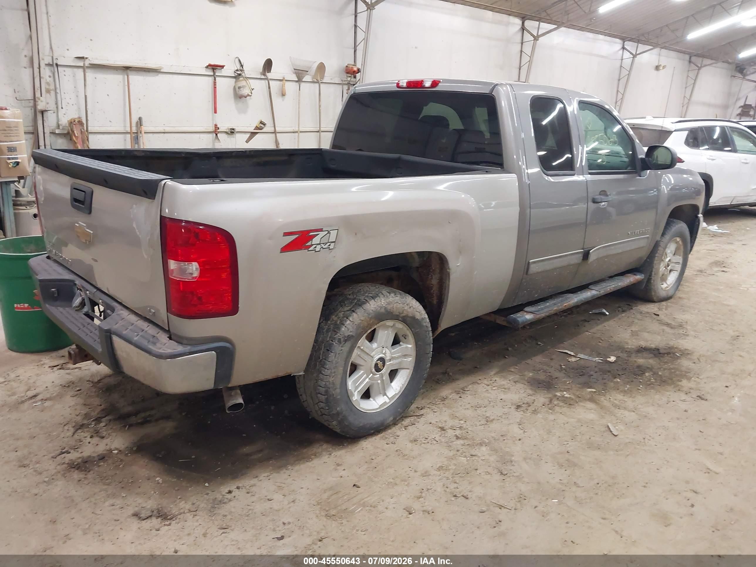 2013 Chevrolet Silverado 1500 Lt Серебряный vin: 1GCRKSE71DZ126016
