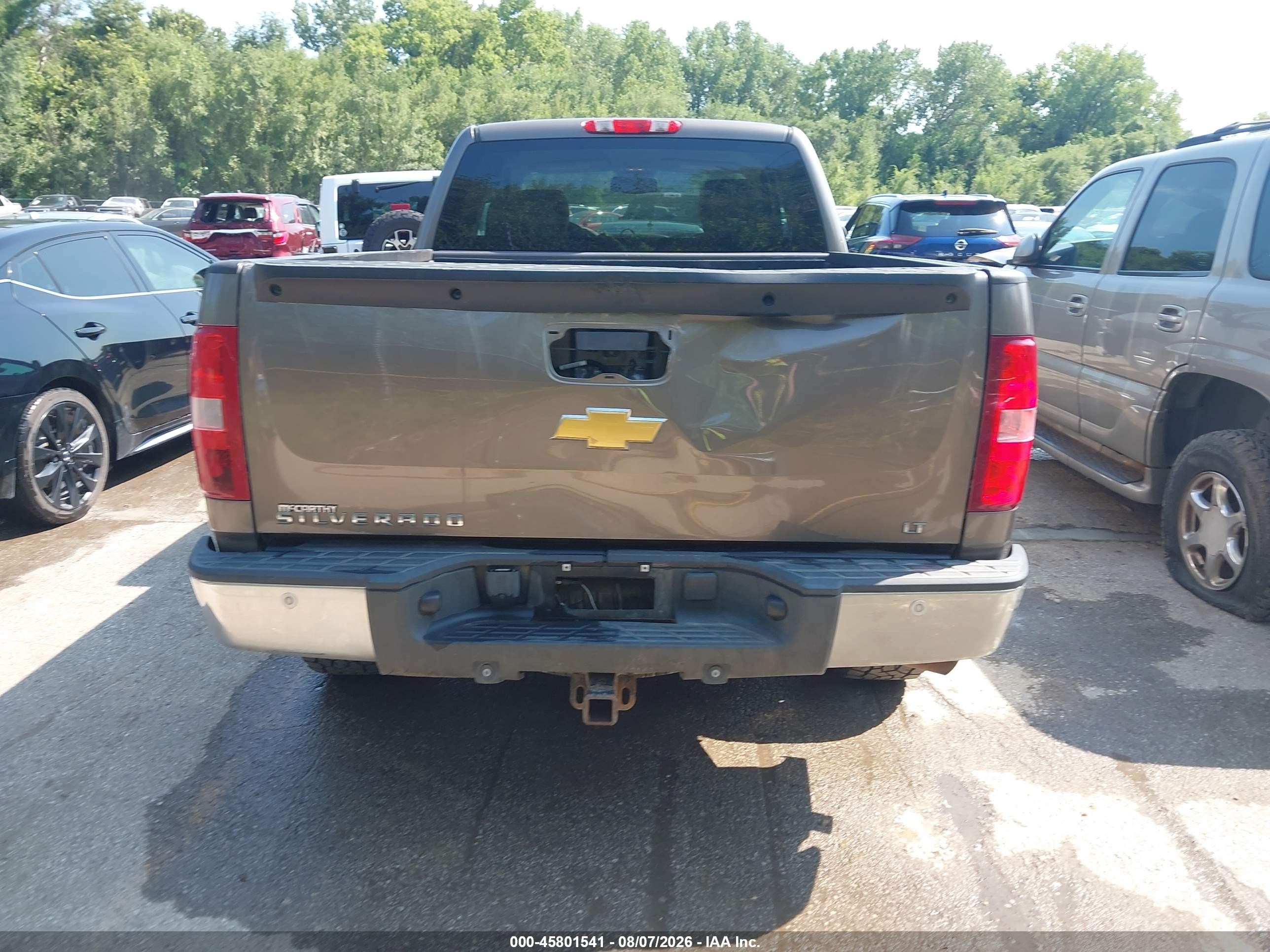2013 Chevrolet Silverado 1500 Lt Gray vin: 1GCRKSE71DZ144533