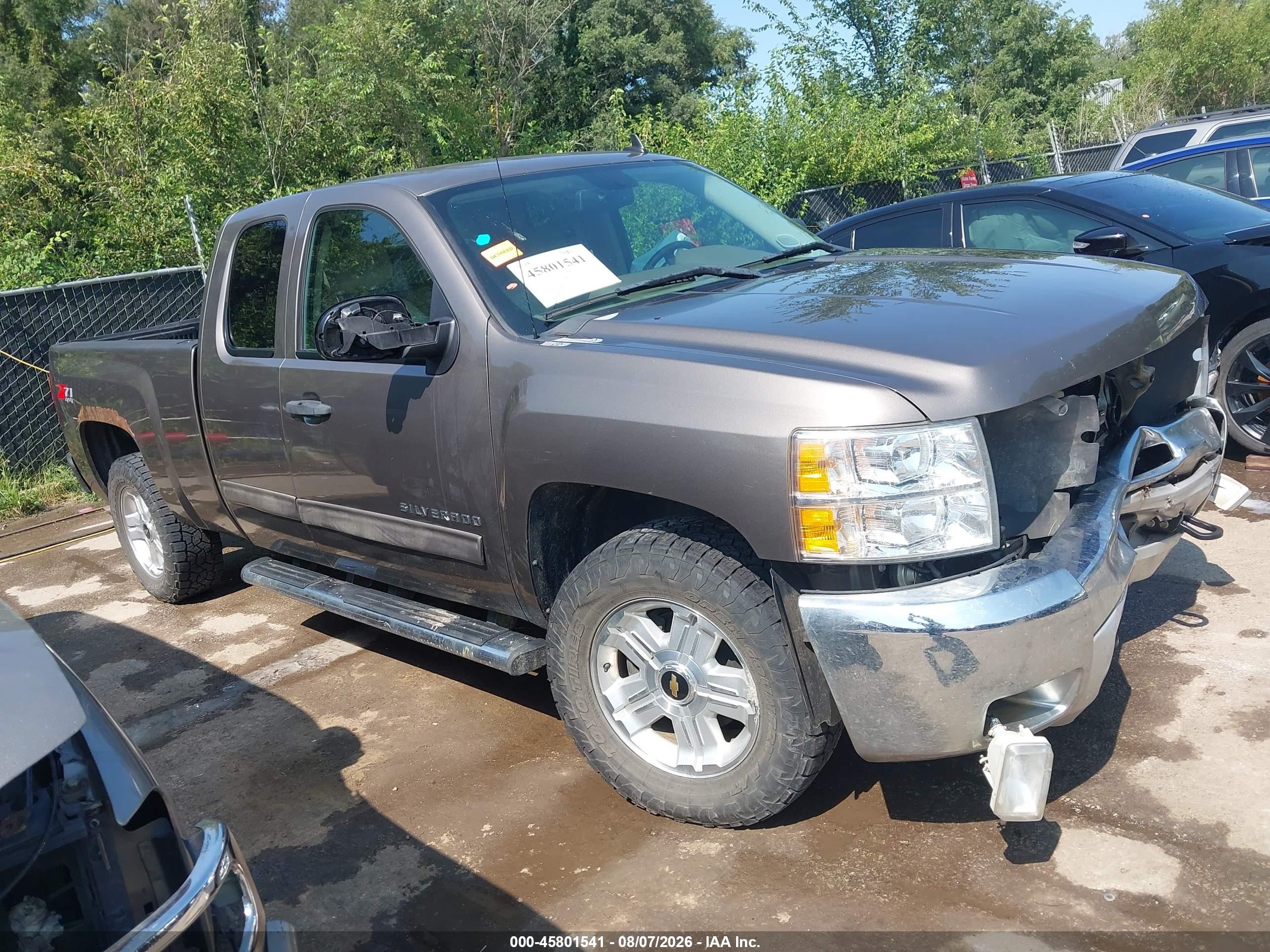 2013 Chevrolet Silverado 1500 Lt Gray vin: 1GCRKSE71DZ144533