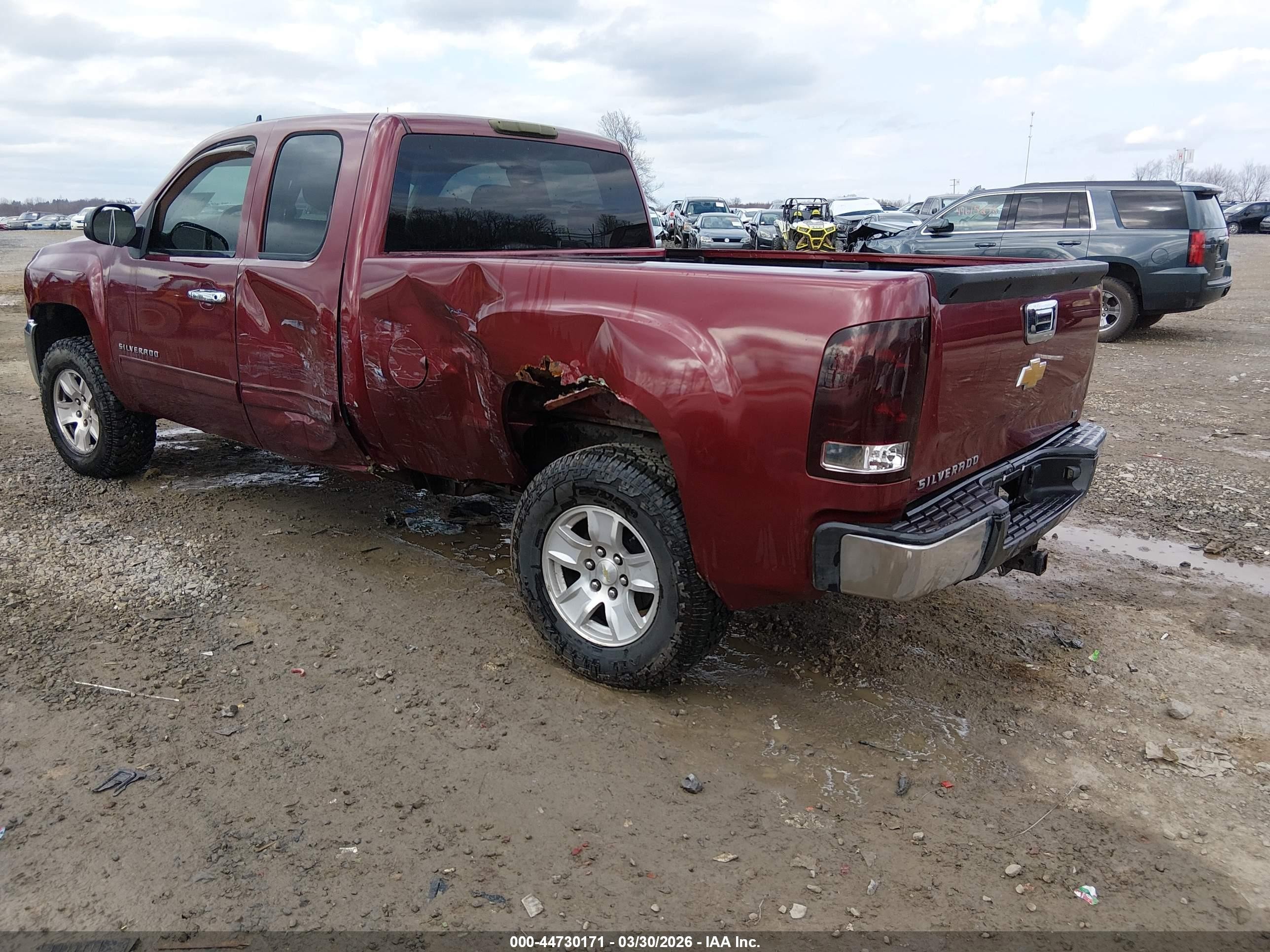 2013 Chevrolet Silverado 1500 Lt Red vin: 1GCRKSE71DZ209963
