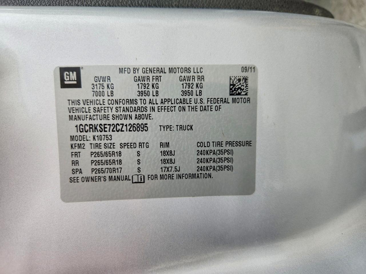 2012 Chevrolet Silverado K1500 Lt Silver vin: 1GCRKSE72CZ126895