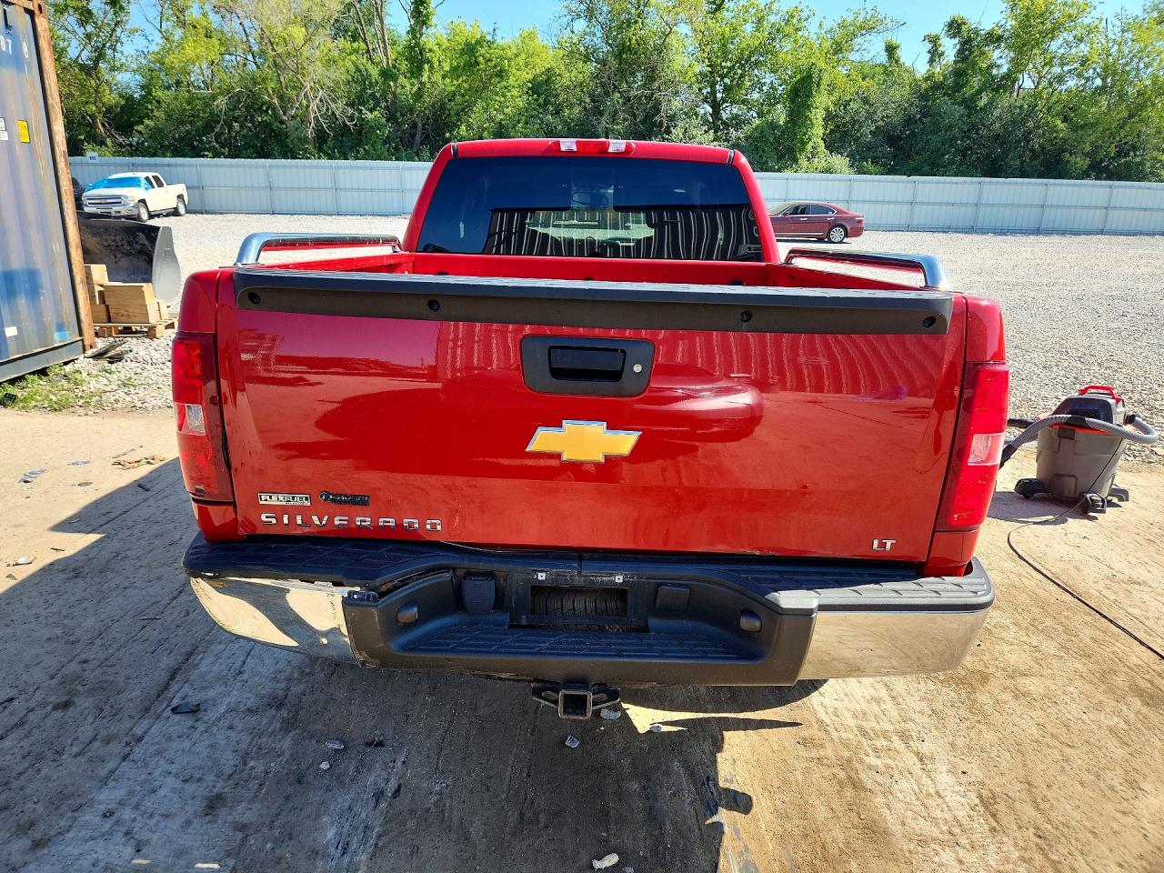 2012 Chevrolet Silverado K1500 Lt Red vin: 1GCRKSE72CZ173134