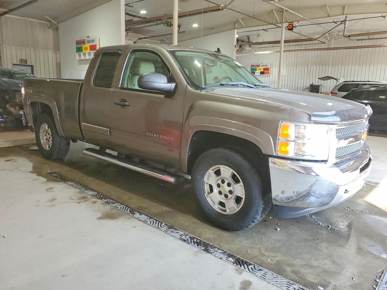 2012 Chevrolet Silverado K1500 Lt Желто-коричневый vin: 1GCRKSE72CZ197692