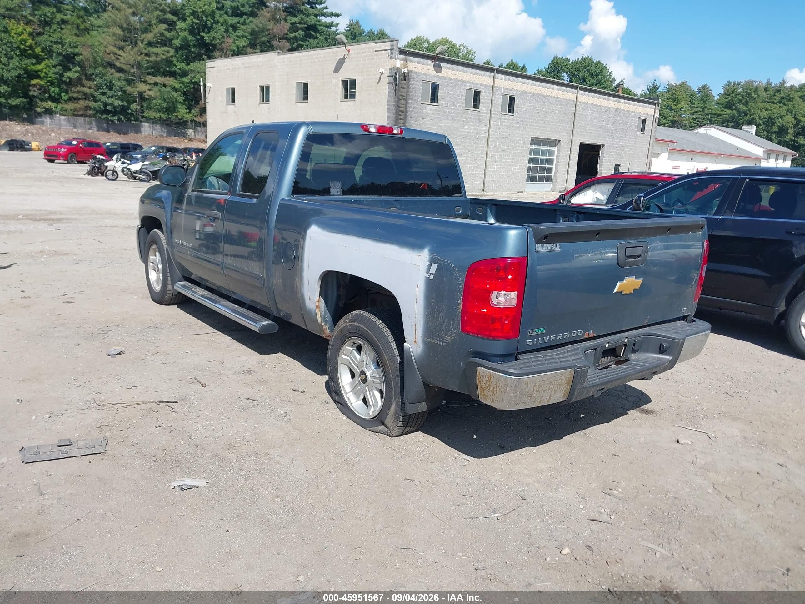 2012 Chevrolet Silverado 1500 Lt Blue vin: 1GCRKSE72CZ231114