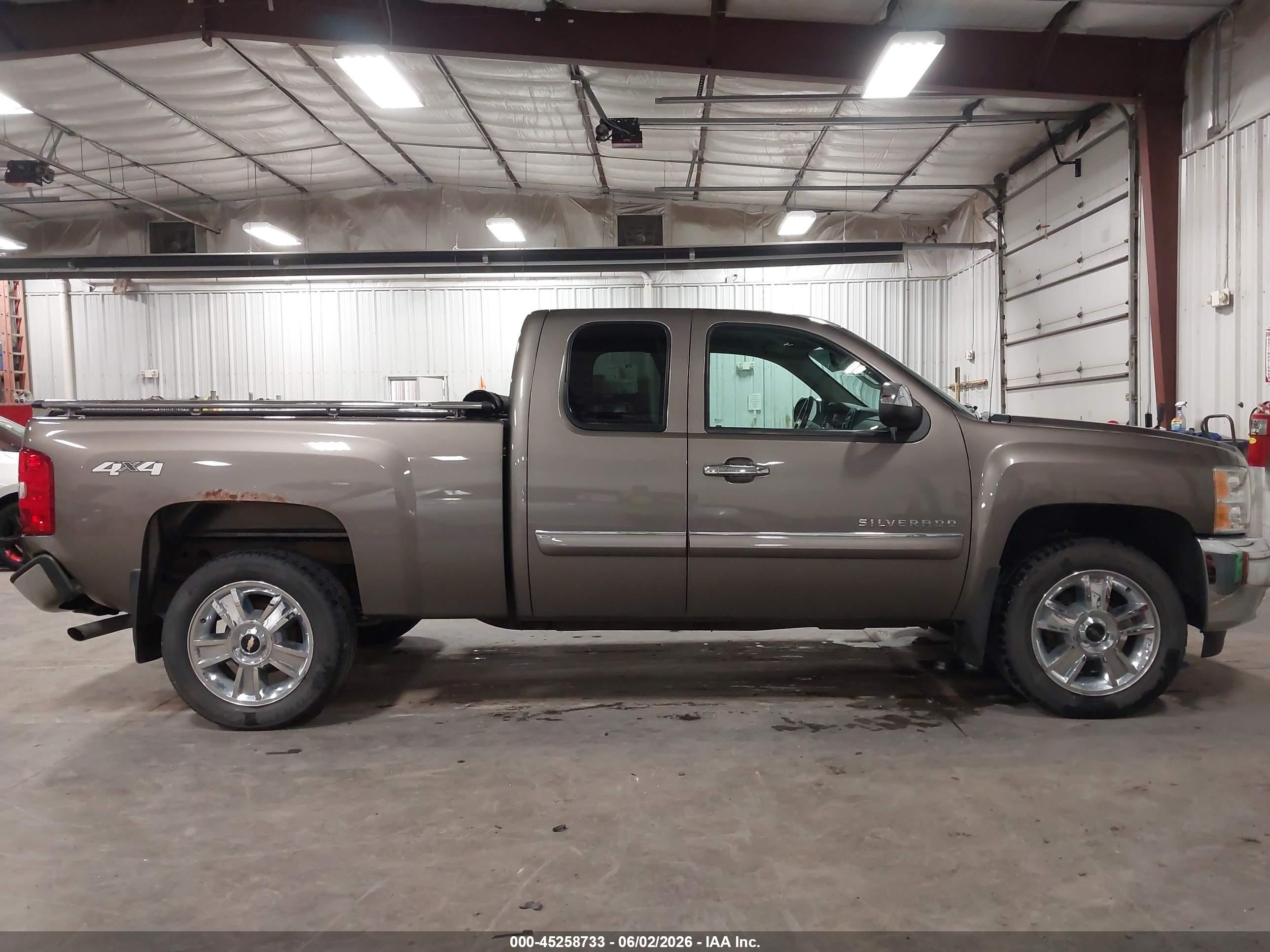 2012 Chevrolet Silverado 1500 Lt Gray vin: 1GCRKSE72CZ274254