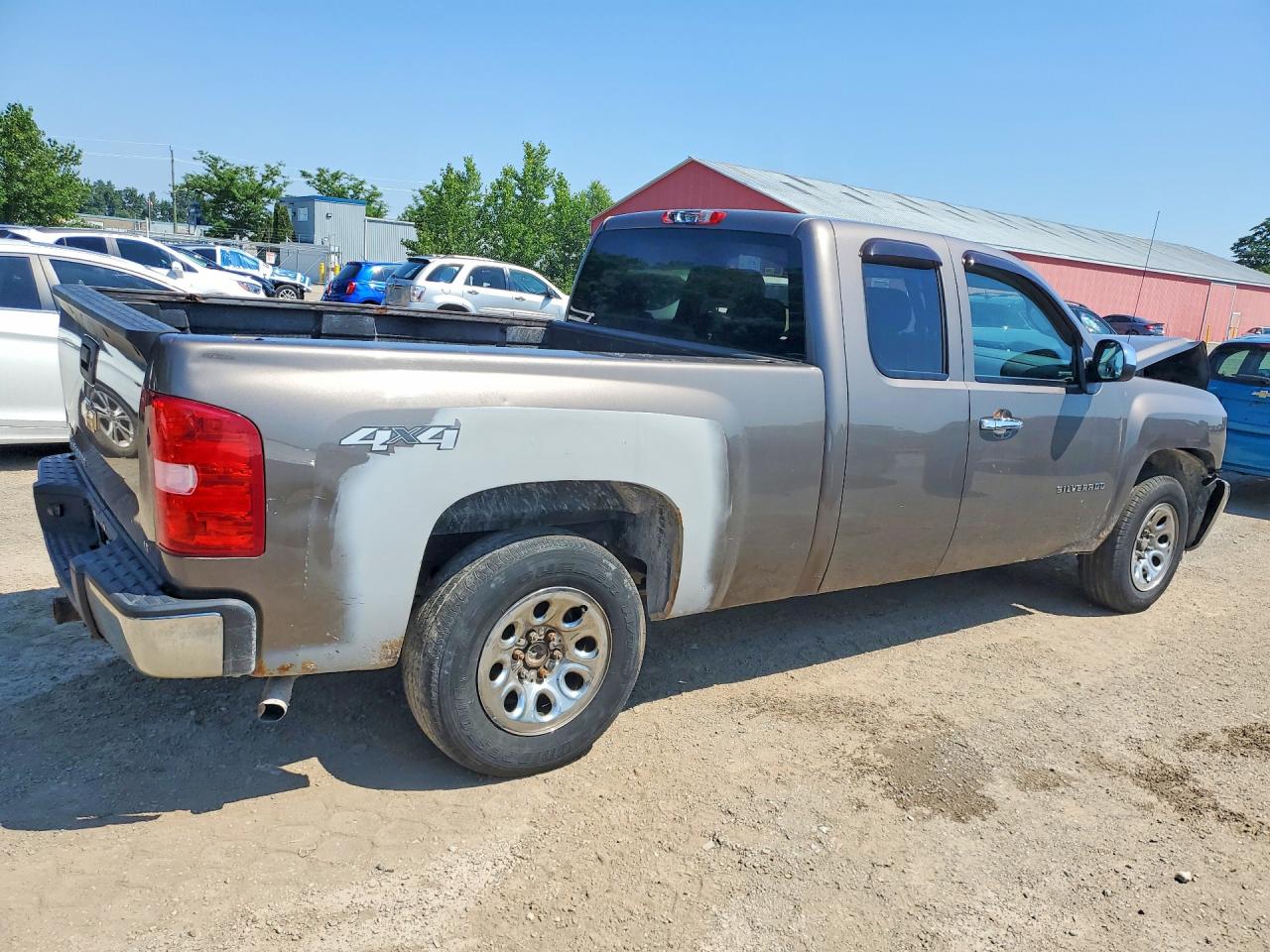 2012 Chevrolet Silverado K1500 Lt Серый vin: 1GCRKSE72CZ274805