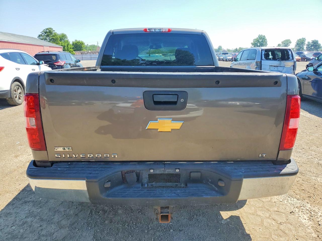 2012 Chevrolet Silverado K1500 Lt Серый vin: 1GCRKSE72CZ274805