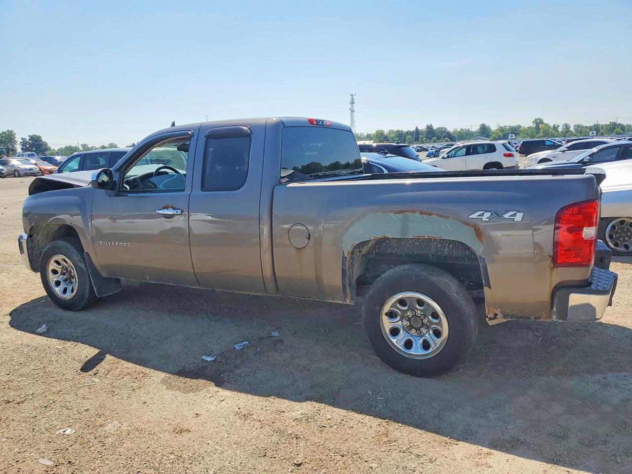 2012 Chevrolet Silverado K1500 Lt Серый vin: 1GCRKSE72CZ274805