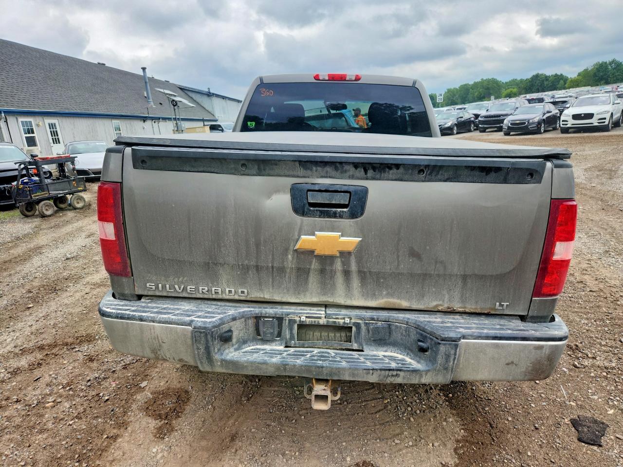 2013 Chevrolet Silverado K1500 Lt Gray vin: 1GCRKSE72DZ103523