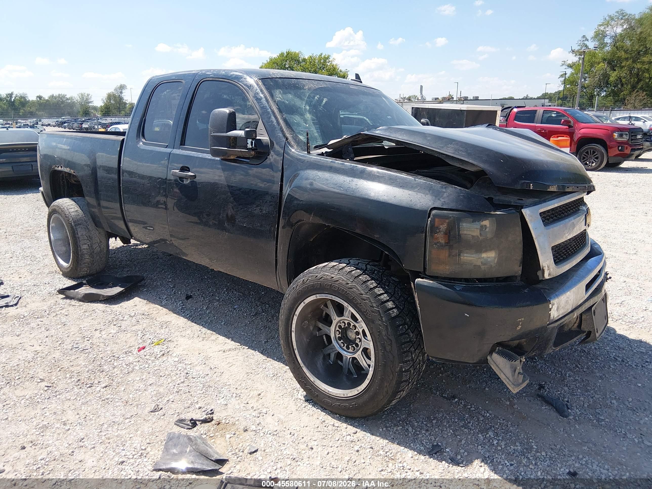 2013 Chevrolet Silverado 1500 Lt Черный vin: 1GCRKSE72DZ347382