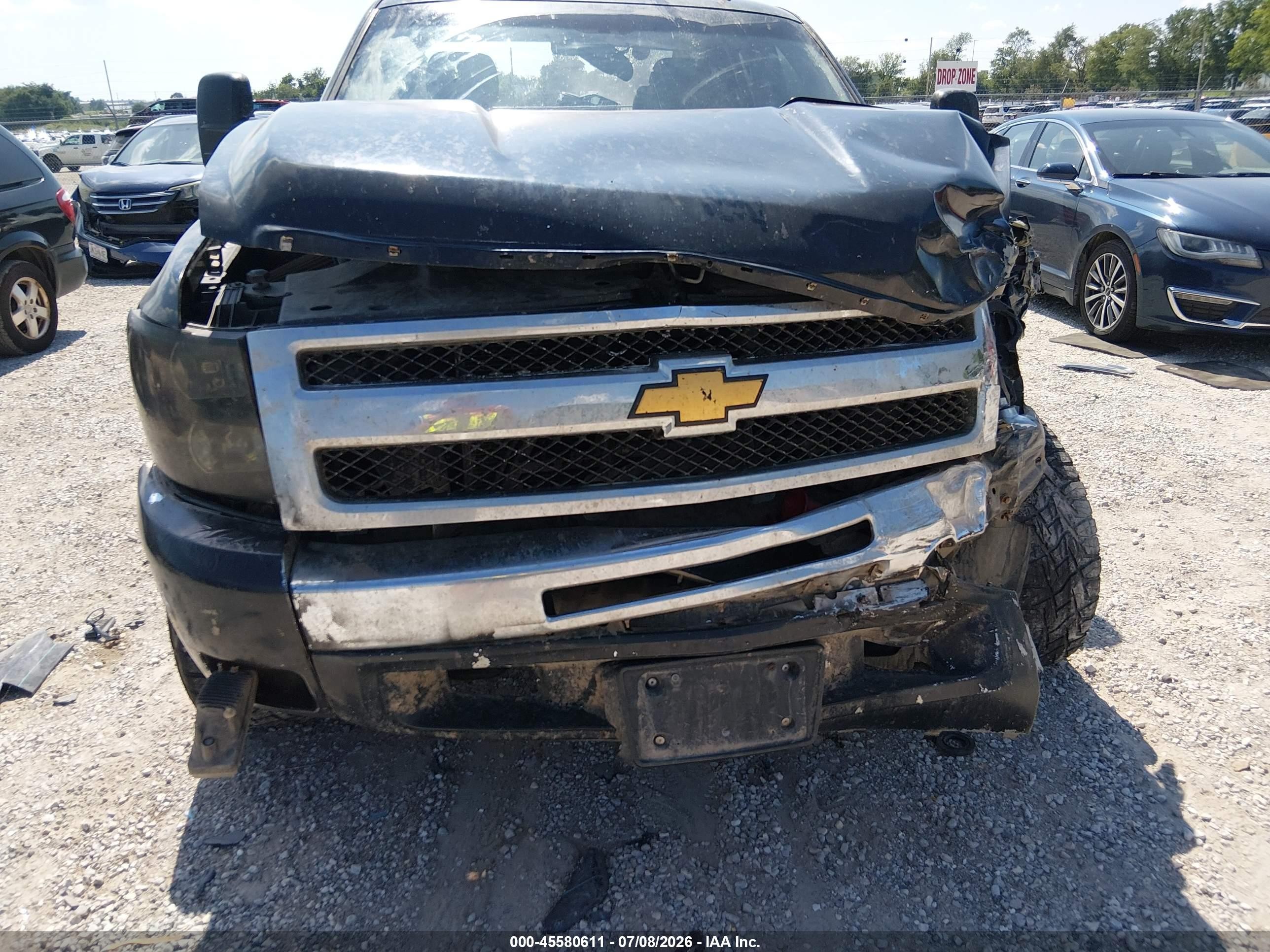 2013 Chevrolet Silverado 1500 Lt Черный vin: 1GCRKSE72DZ347382