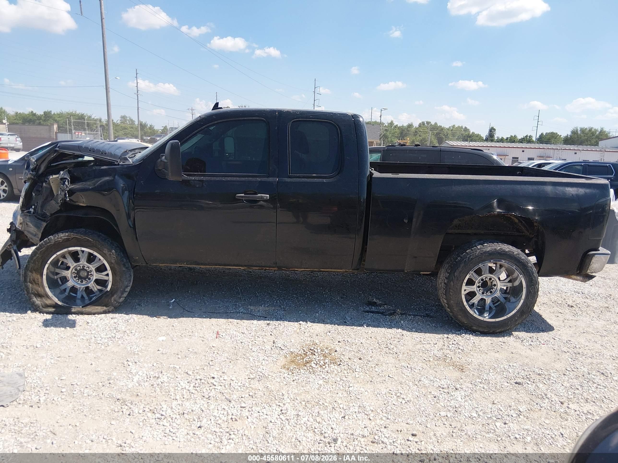 2013 Chevrolet Silverado 1500 Lt Черный vin: 1GCRKSE72DZ347382