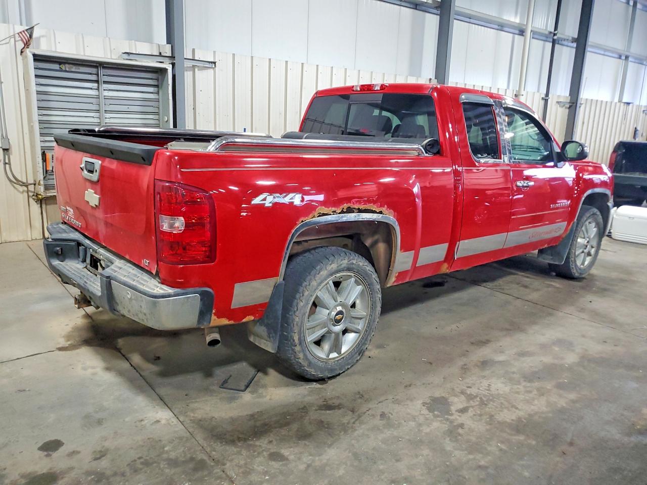 2012 Chevrolet Silverado K1500 Lt Красный vin: 1GCRKSE73CZ167813
