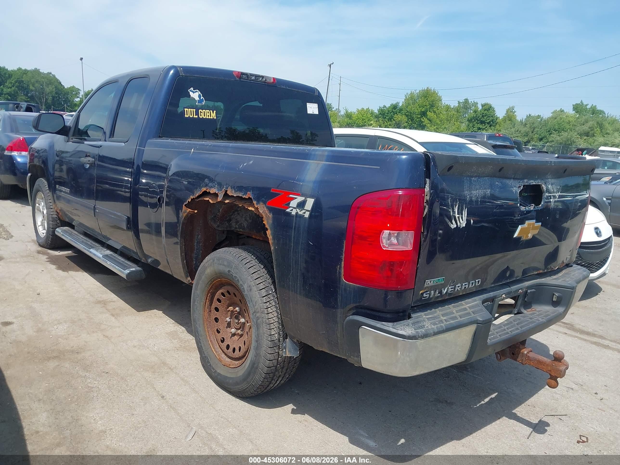 2012 Chevrolet Silverado 1500 Lt Blue vin: 1GCRKSE73CZ179556