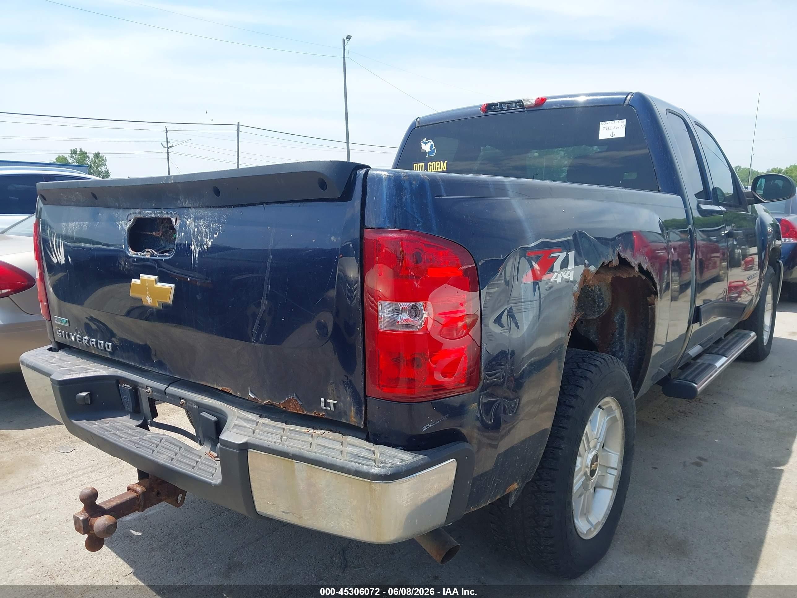 2012 Chevrolet Silverado 1500 Lt Blue vin: 1GCRKSE73CZ179556