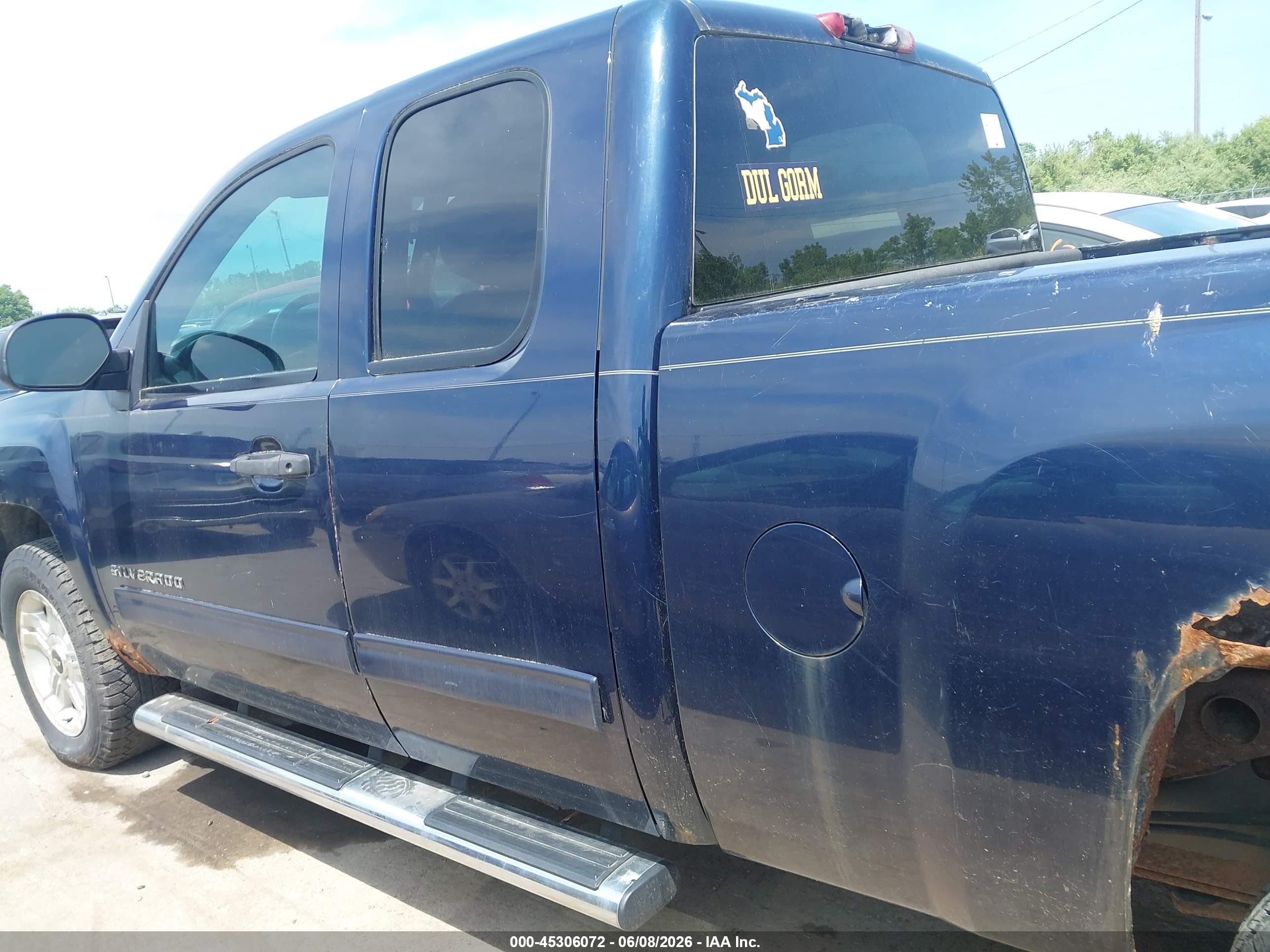 2012 Chevrolet Silverado 1500 Lt Blue vin: 1GCRKSE73CZ179556