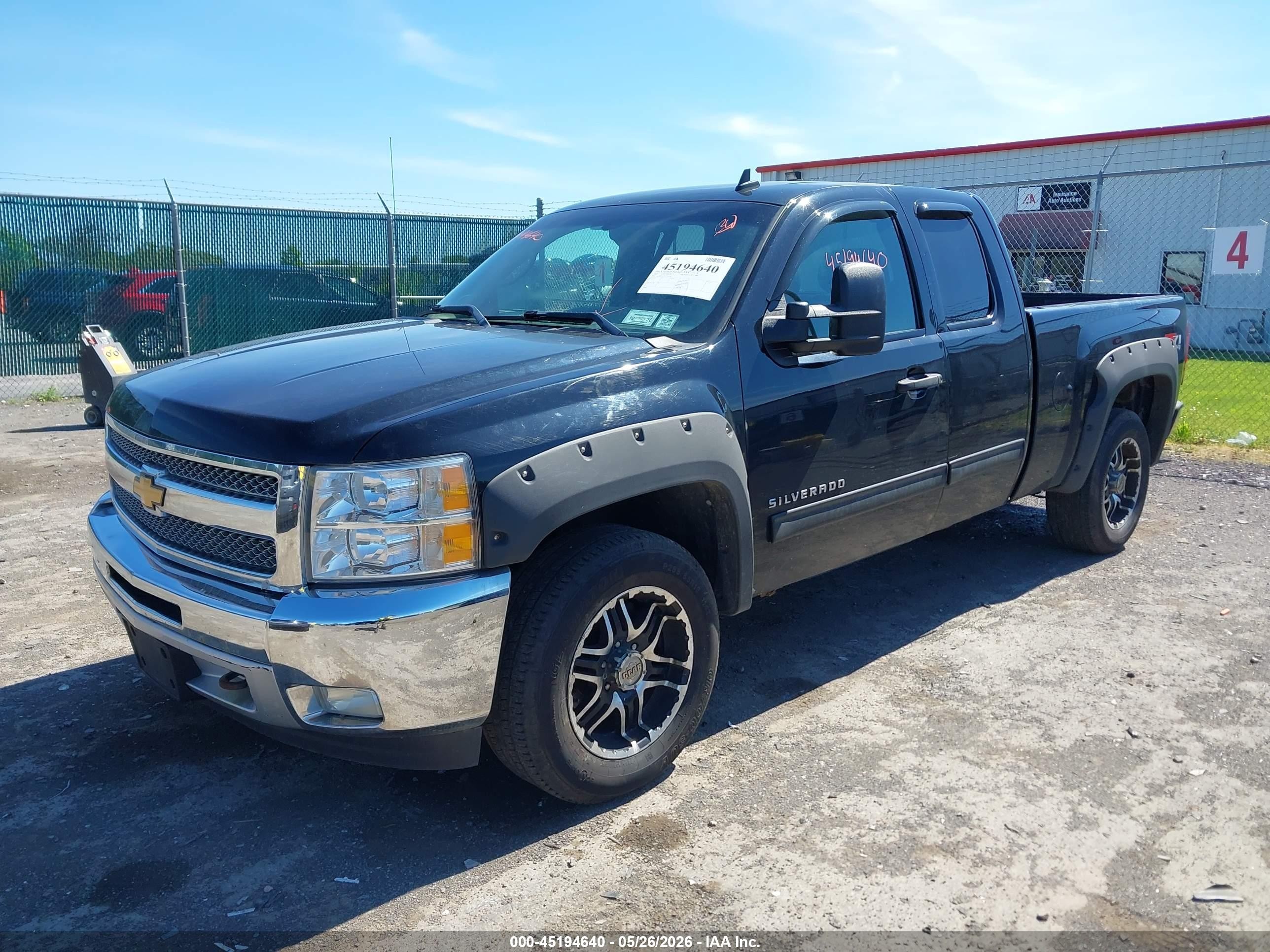 2012 Chevrolet Silverado 1500 Lt Black vin: 1GCRKSE73CZ232658