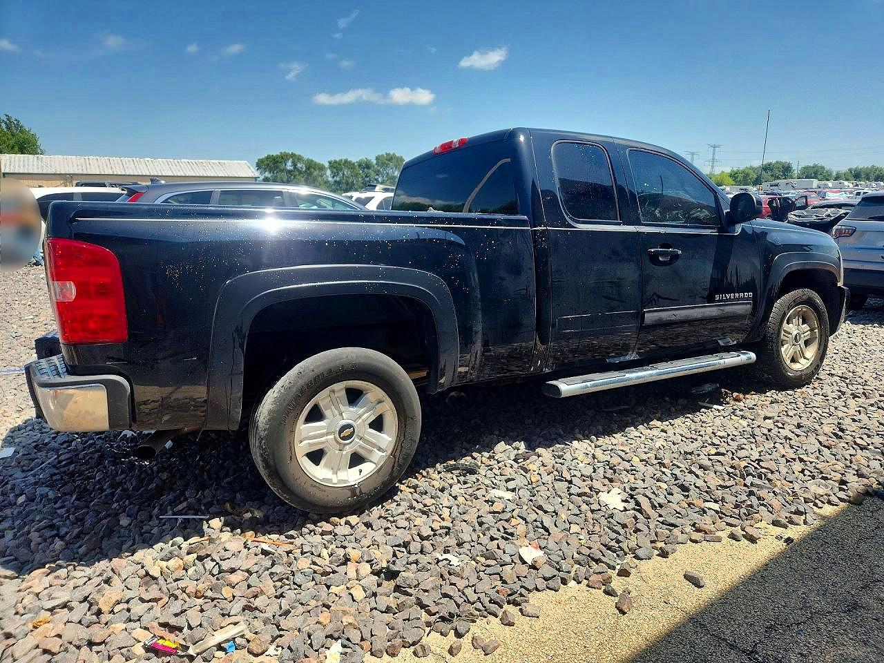 2012 Chevrolet Silverado K1500 Lt Black vin: 1GCRKSE73CZ257446