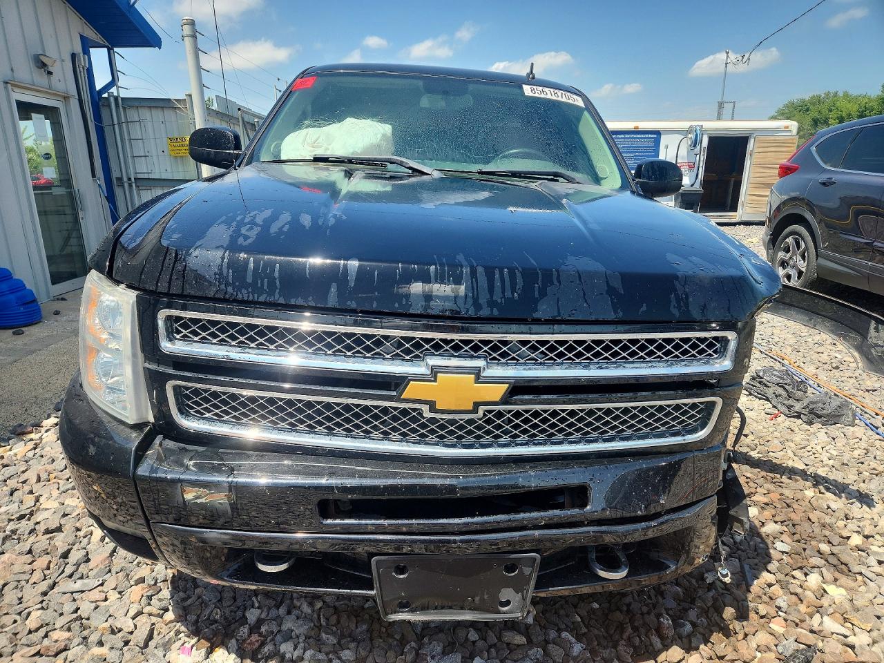 2012 Chevrolet Silverado K1500 Lt Black vin: 1GCRKSE73CZ257446