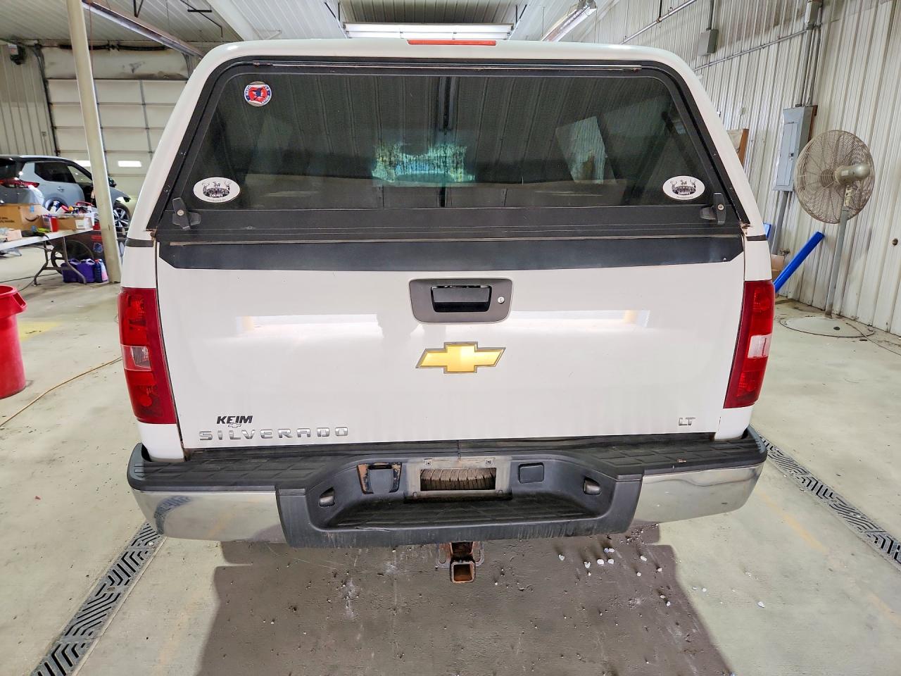 2013 Chevrolet Silverado K1500 Lt White vin: 1GCRKSE73DZ129385