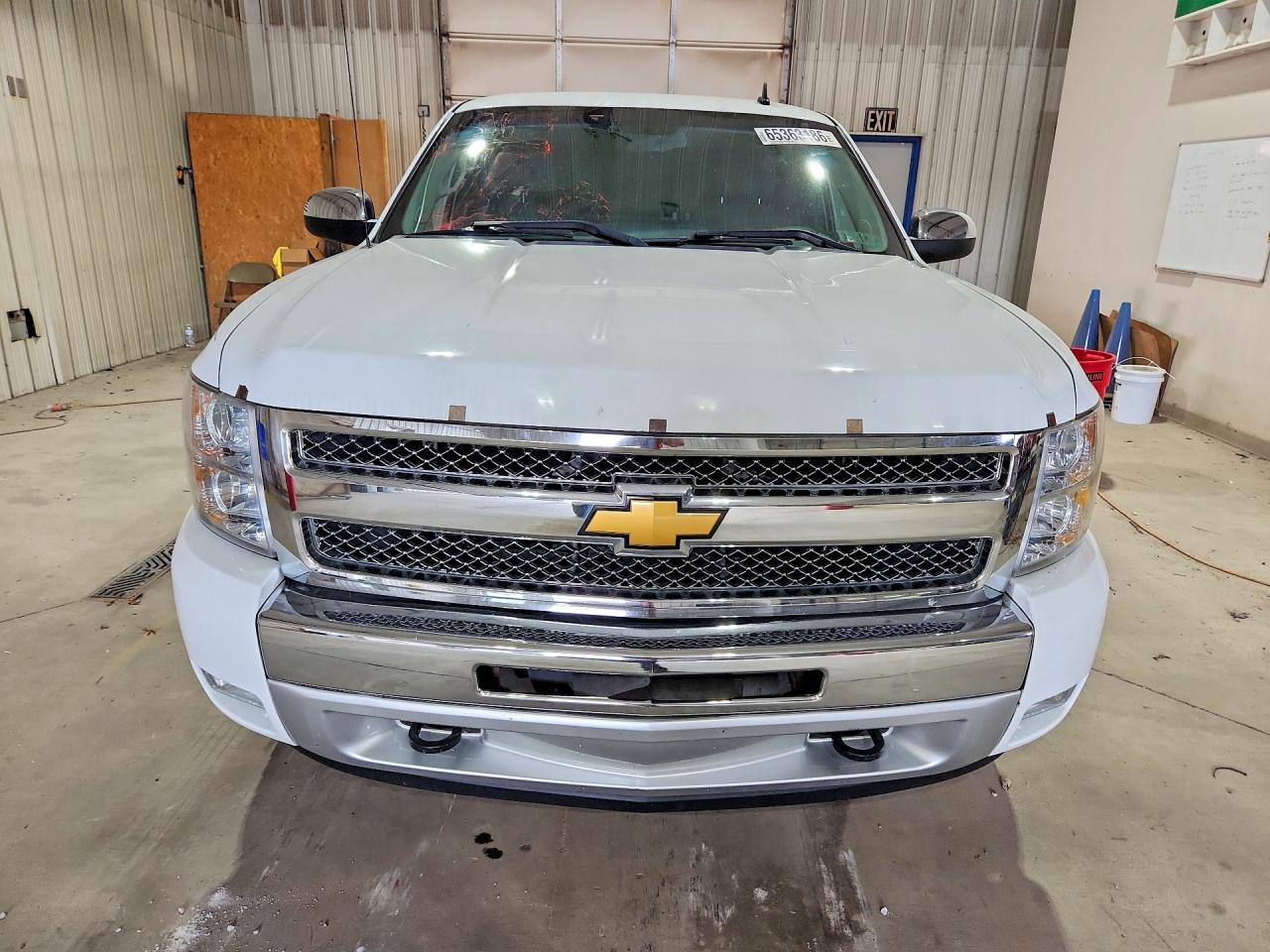 2013 Chevrolet Silverado K1500 Lt White vin: 1GCRKSE73DZ129385