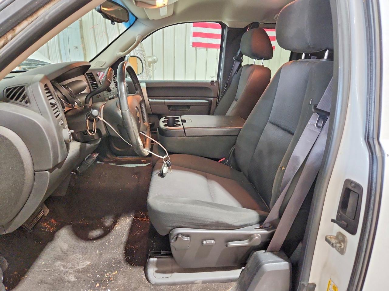 2013 Chevrolet Silverado K1500 Lt White vin: 1GCRKSE73DZ129385