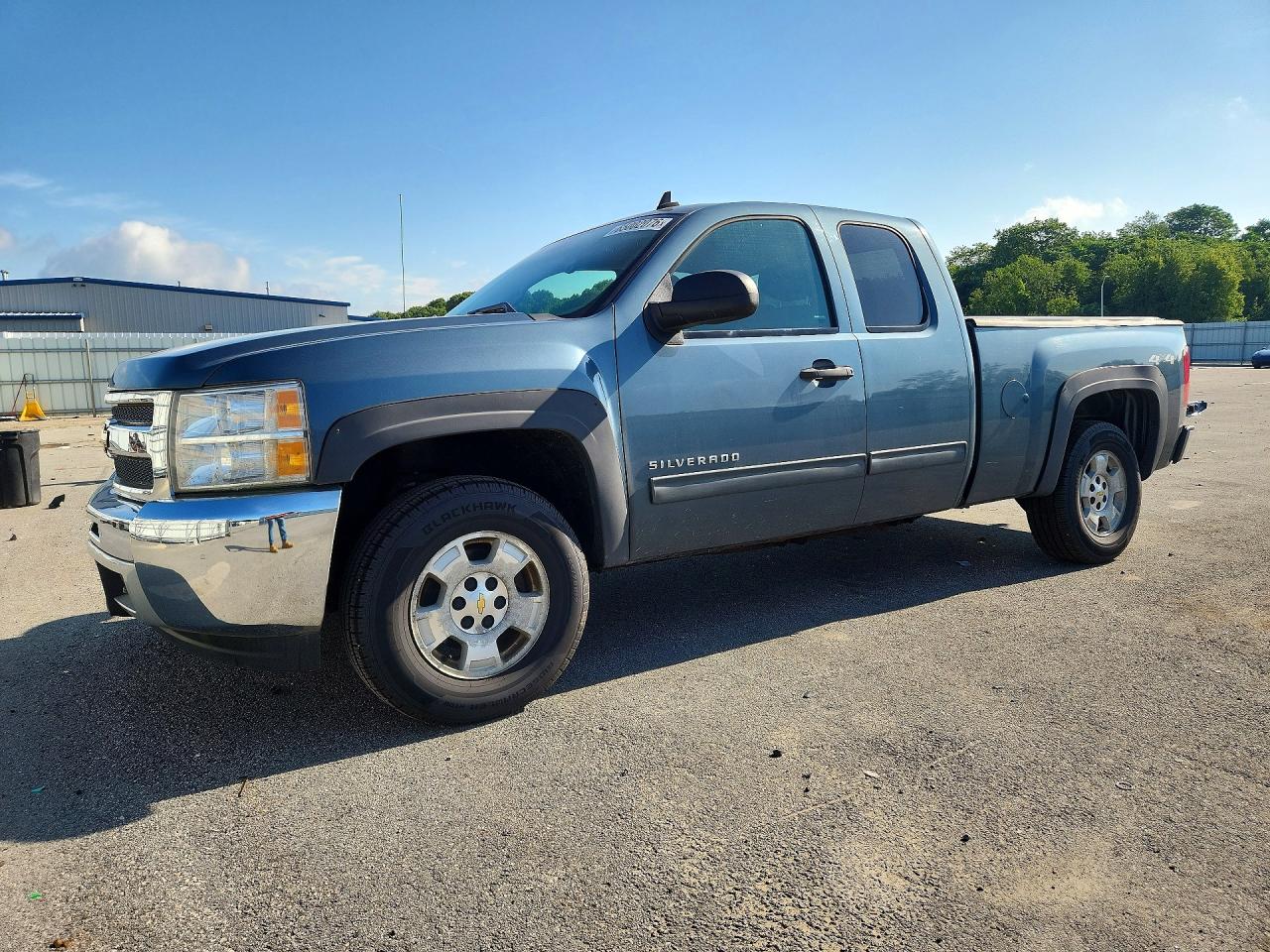 2013 Chevrolet Silverado K1500 Lt Blue vin: 1GCRKSE73DZ316397