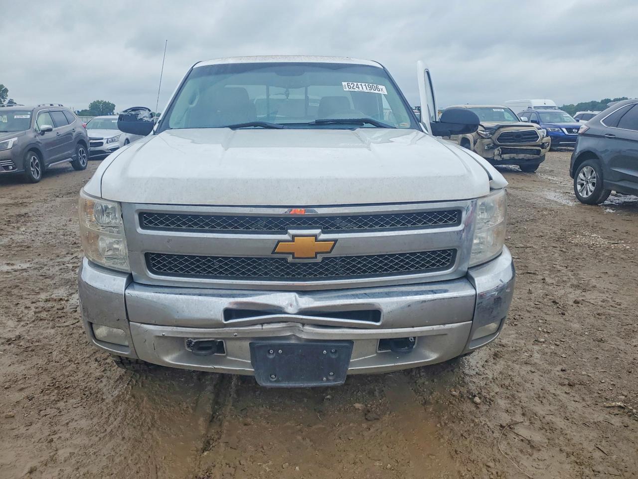 2013 Chevrolet Silverado K1500 Lt White vin: 1GCRKSE73DZ333989