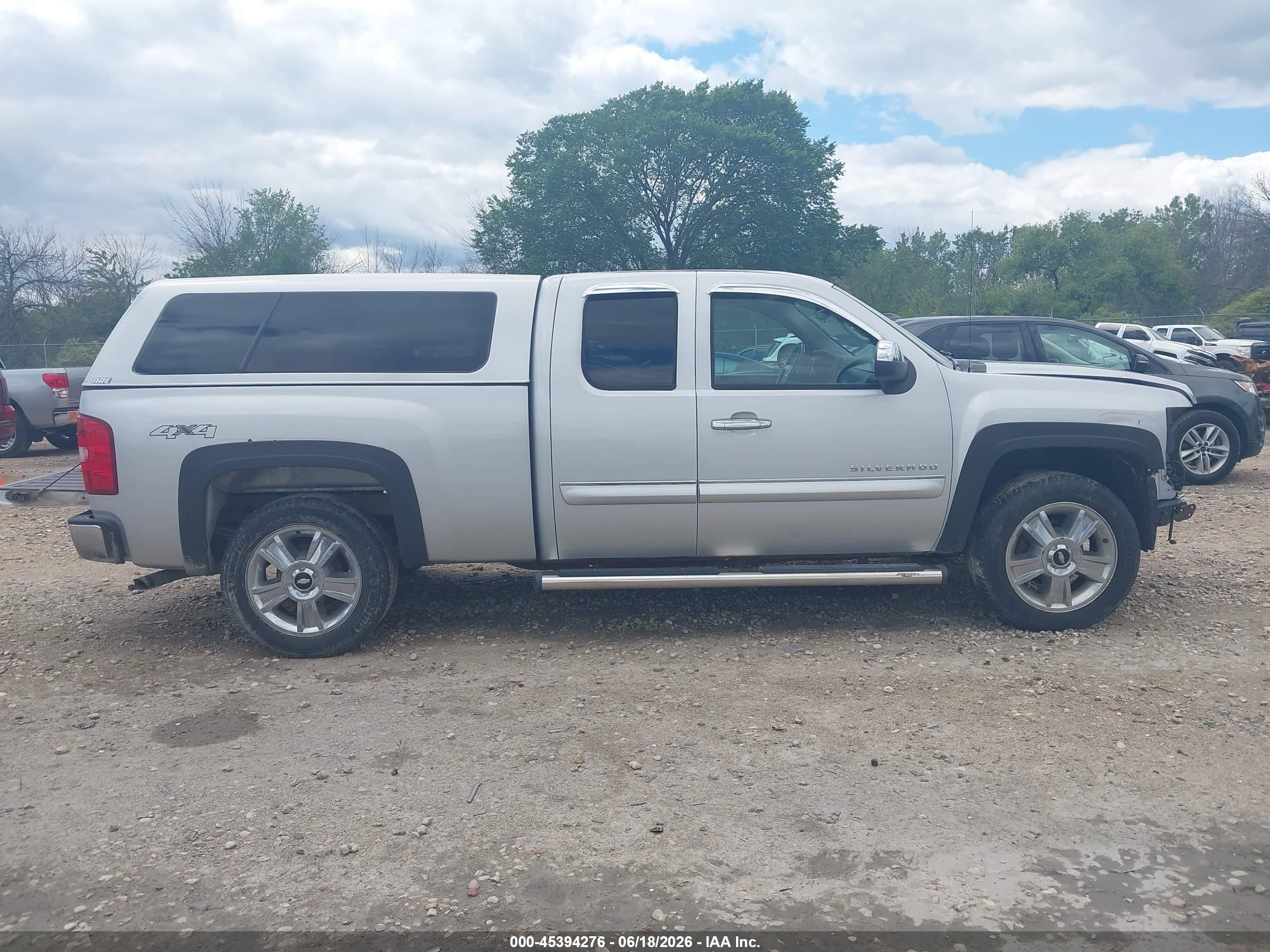 2013 Chevrolet Silverado 1500 Lt Серебряный vin: 1GCRKSE73DZ339744