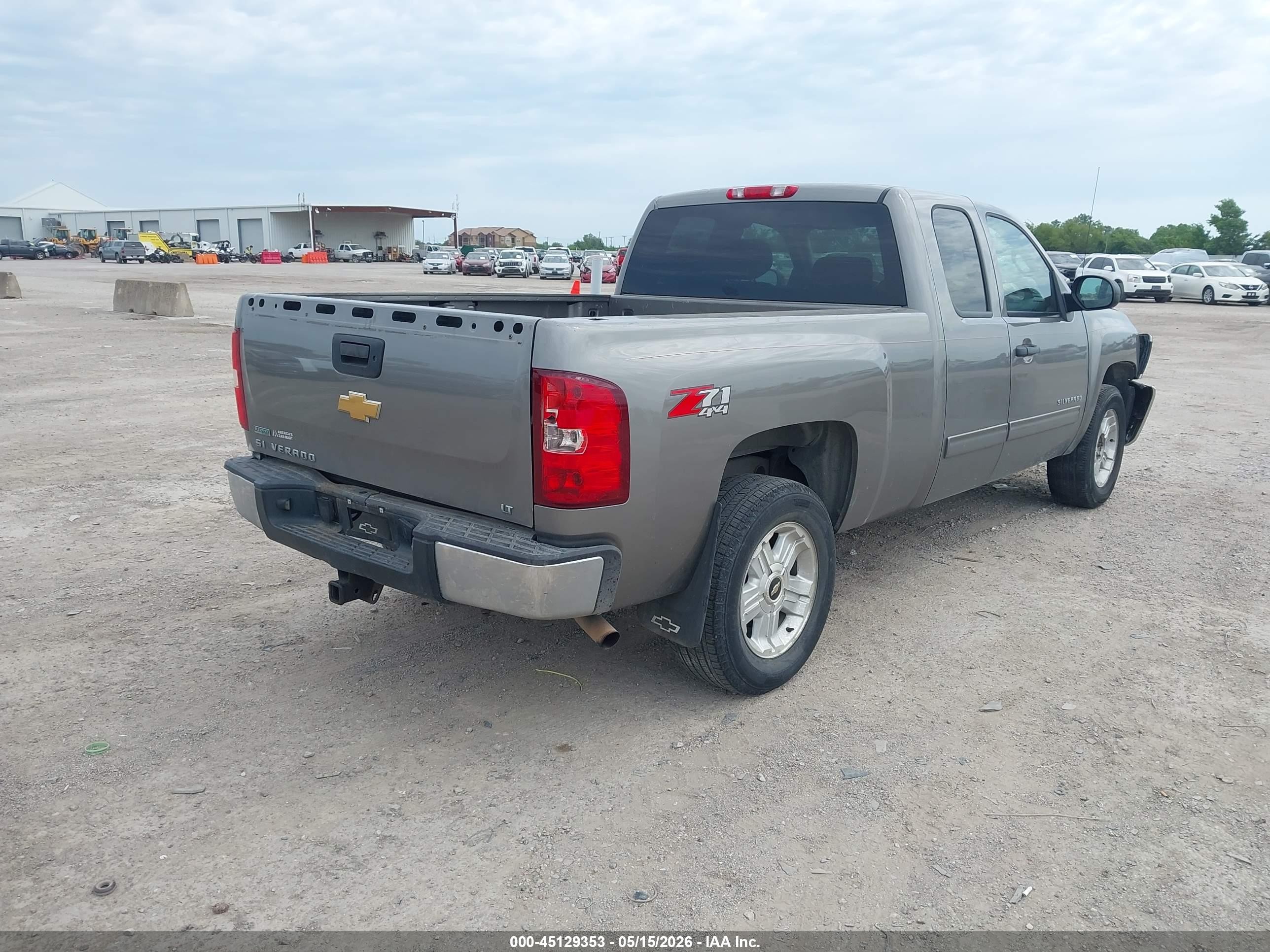 2012 Chevrolet Silverado 1500 Lt Серый vin: 1GCRKSE74CZ187701