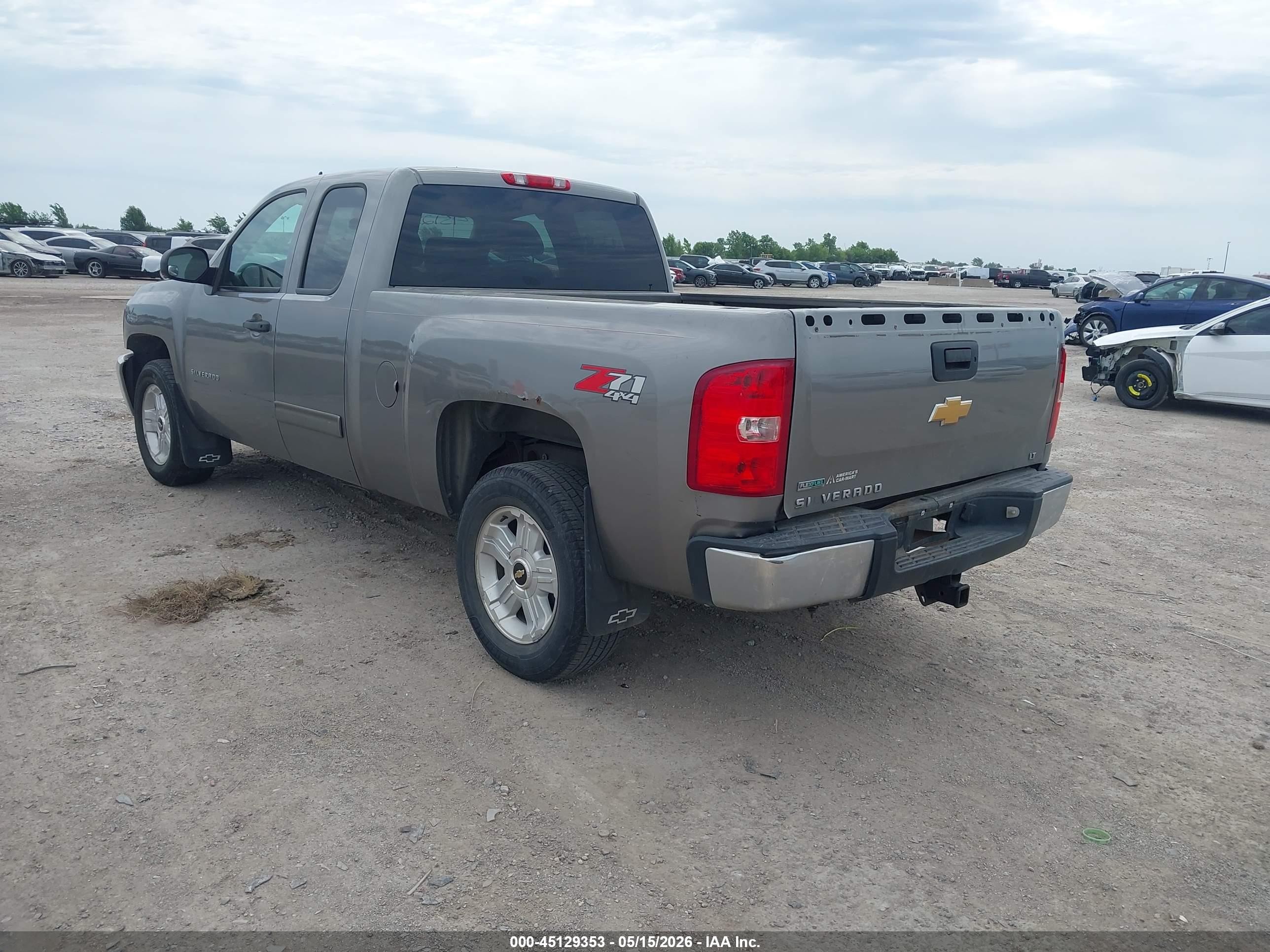 2012 Chevrolet Silverado 1500 Lt Серый vin: 1GCRKSE74CZ187701