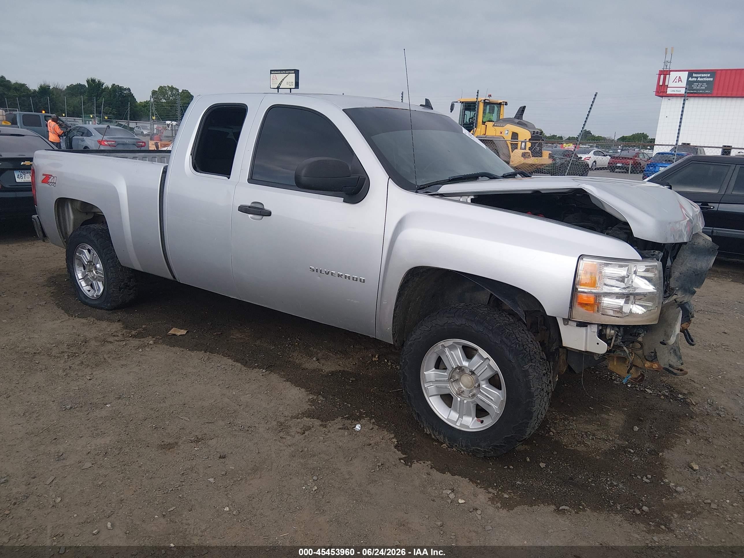 2012 Chevrolet Silverado 1500 Lt Silver vin: 1GCRKSE74CZ190436