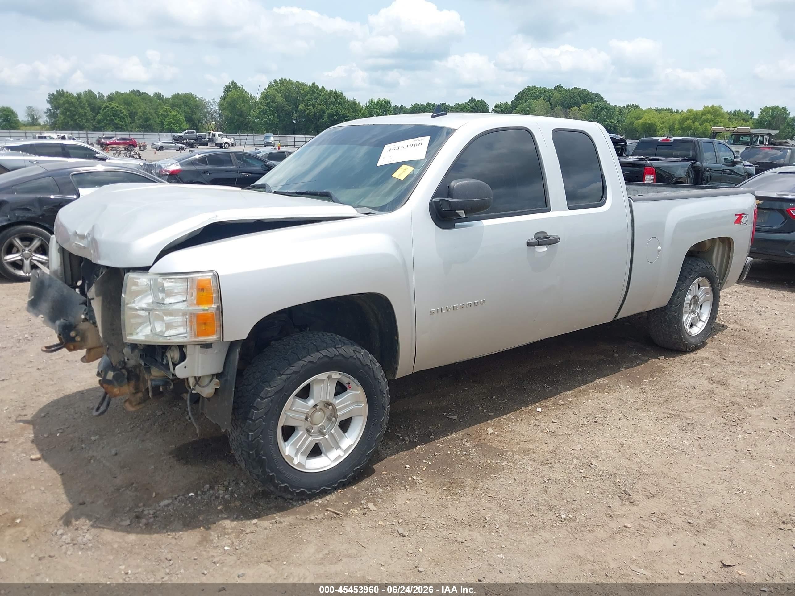 2012 Chevrolet Silverado 1500 Lt Silver vin: 1GCRKSE74CZ190436