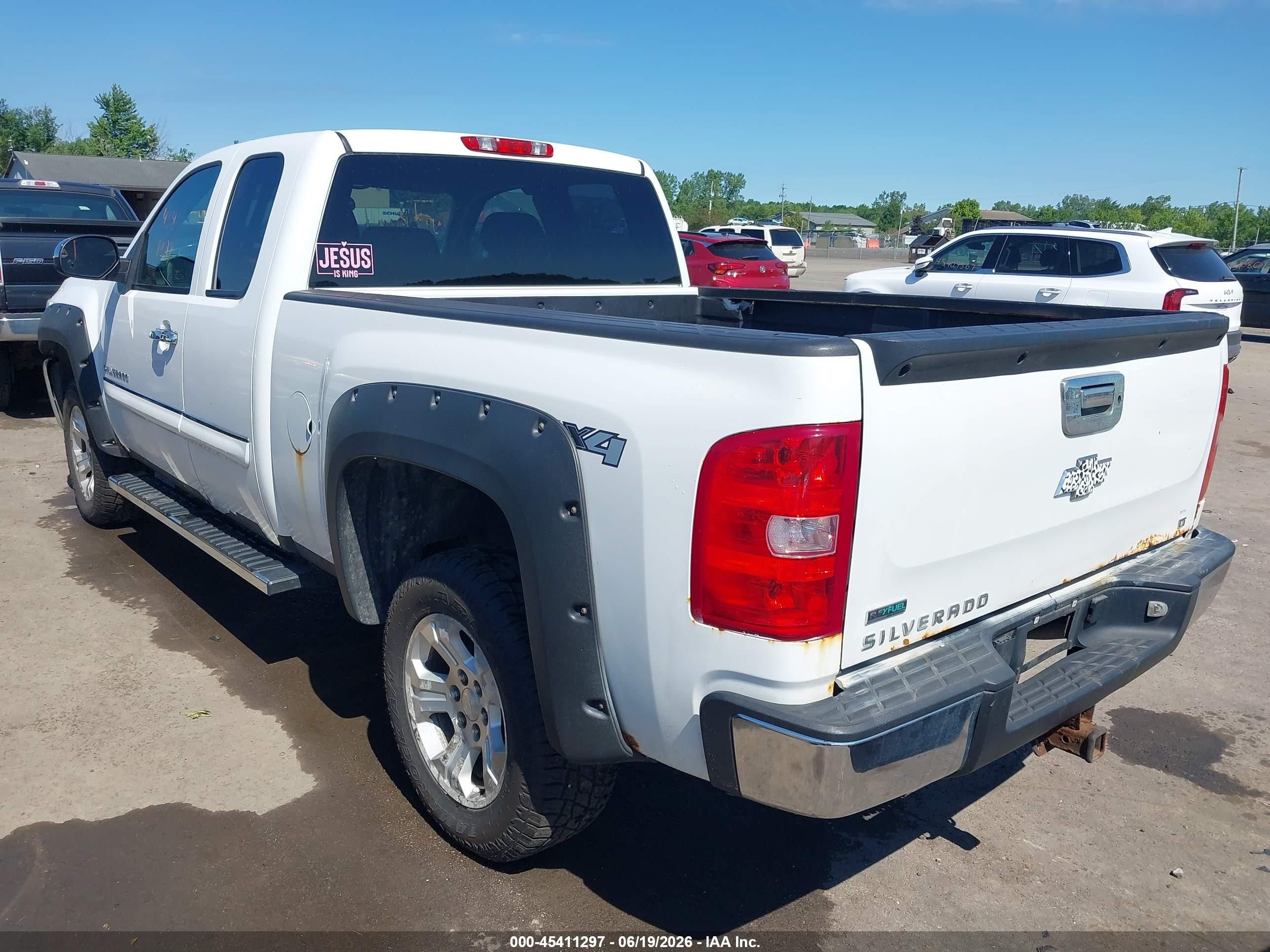 2012 Chevrolet Silverado 1500 Lt White vin: 1GCRKSE74CZ205369