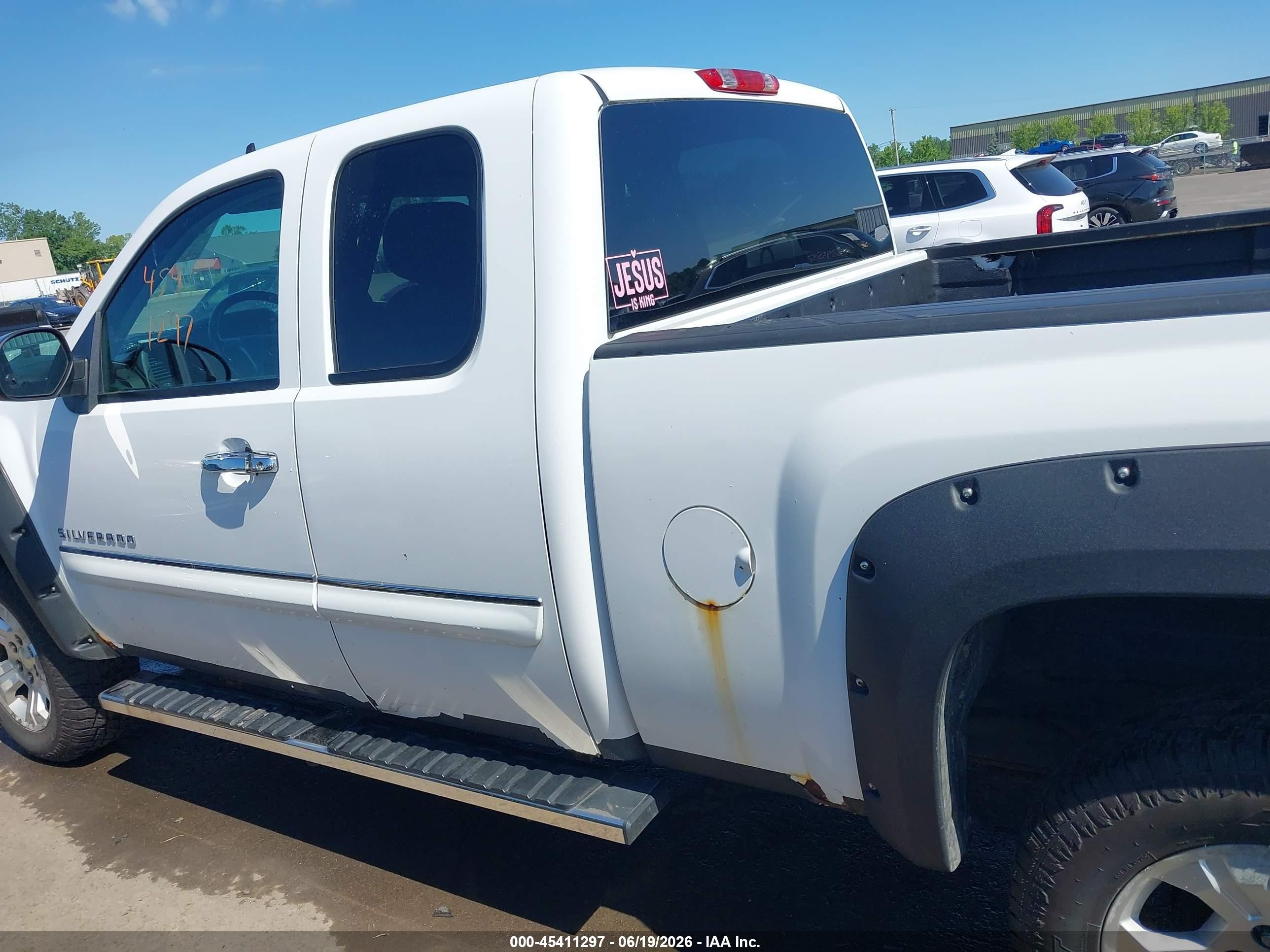 2012 Chevrolet Silverado 1500 Lt White vin: 1GCRKSE74CZ205369