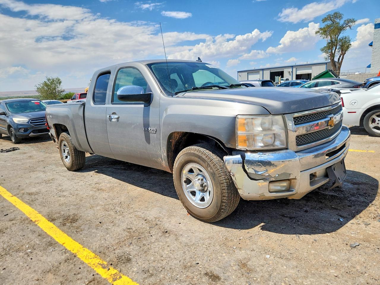2012 Chevrolet Silverado K1500 Lt Silver vin: 1GCRKSE74CZ238663
