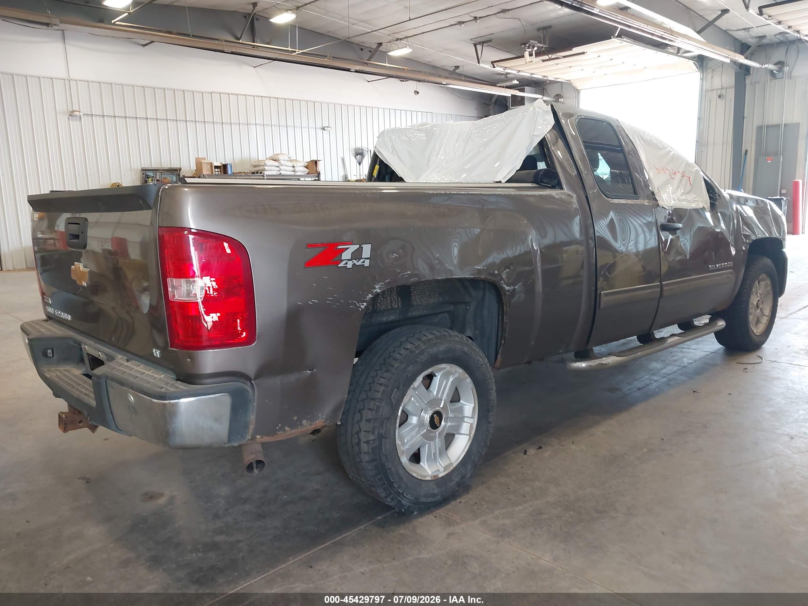 2012 Chevrolet Silverado 1500 Lt Серый vin: 1GCRKSE74CZ295901