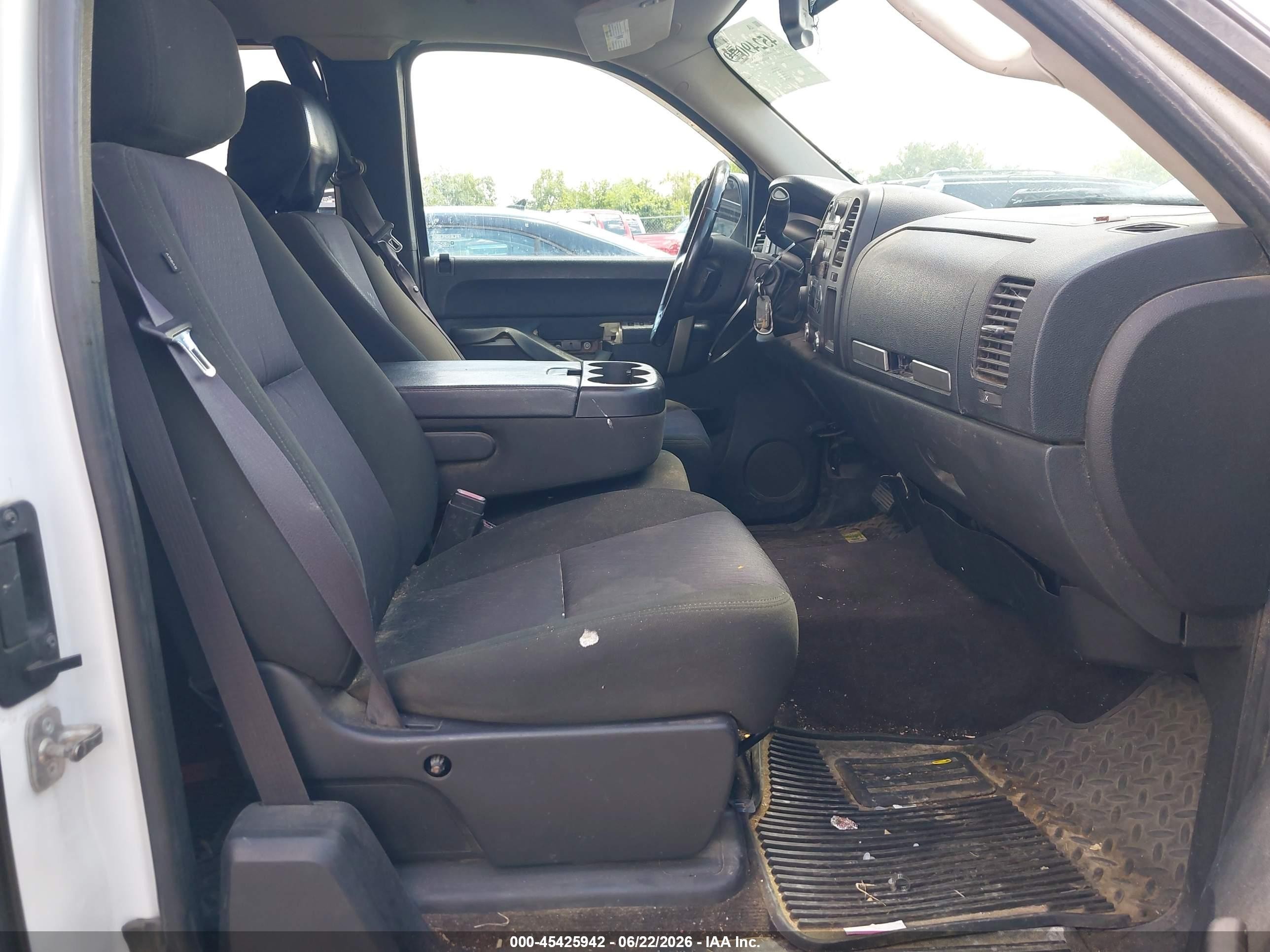 2012 Chevrolet Silverado 1500 Lt White vin: 1GCRKSE74CZ348175