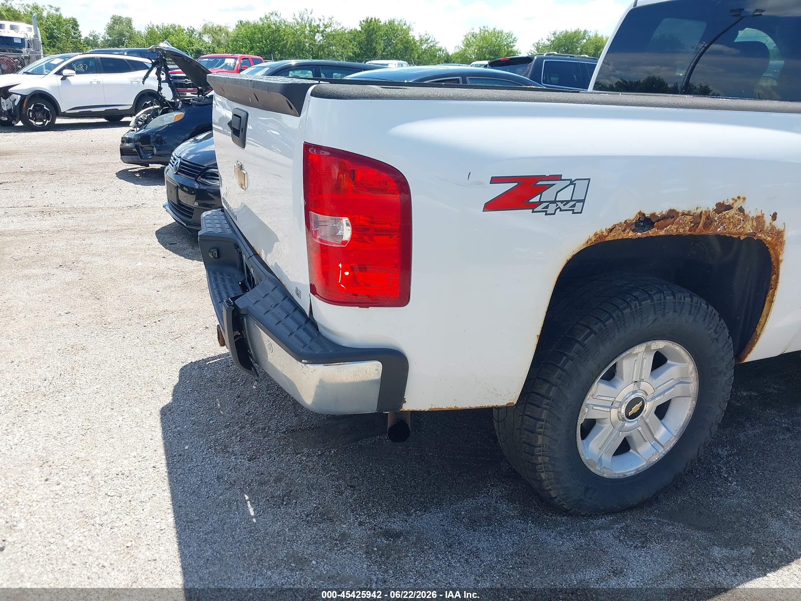 2012 Chevrolet Silverado 1500 Lt White vin: 1GCRKSE74CZ348175