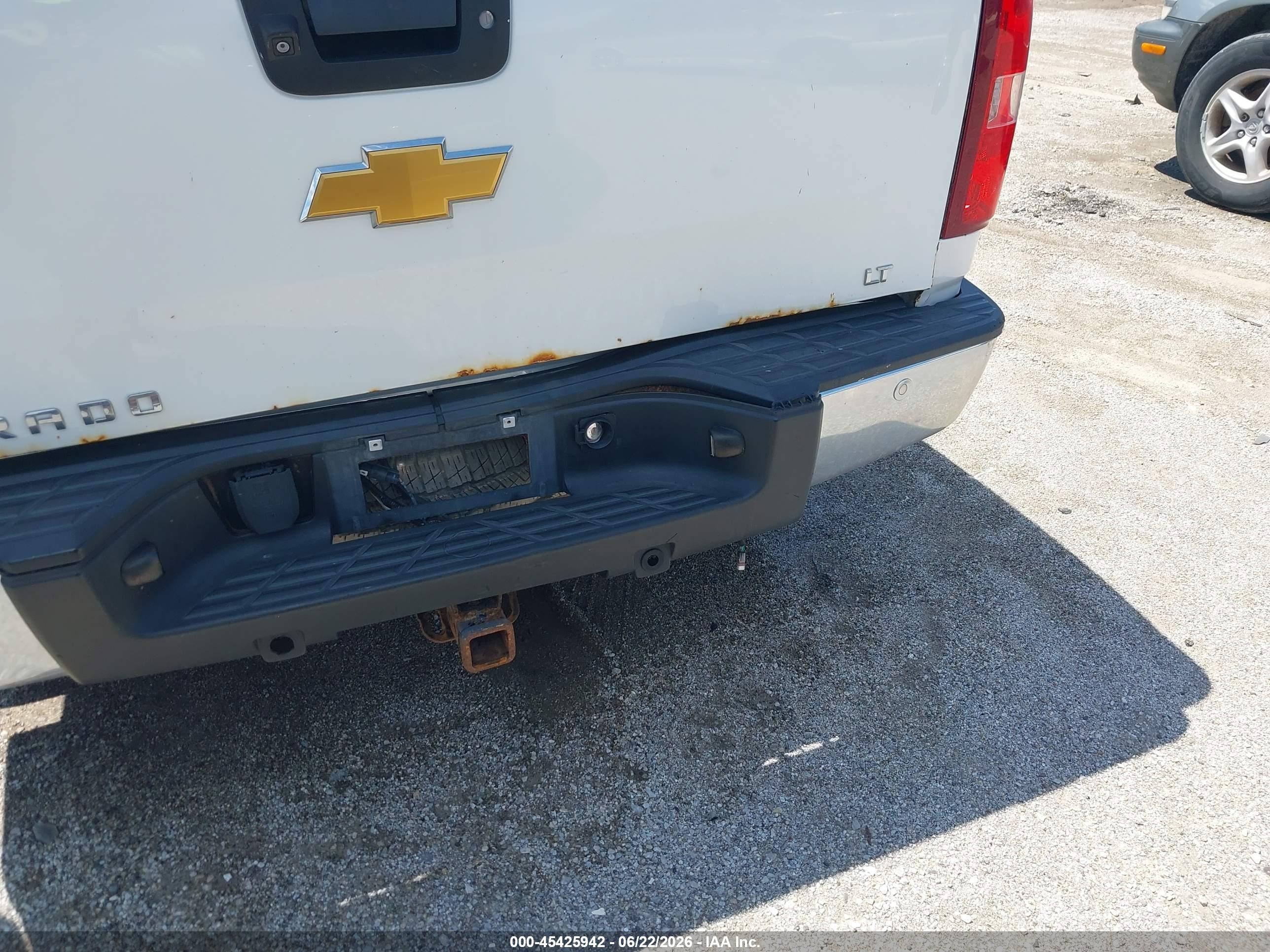 2012 Chevrolet Silverado 1500 Lt White vin: 1GCRKSE74CZ348175