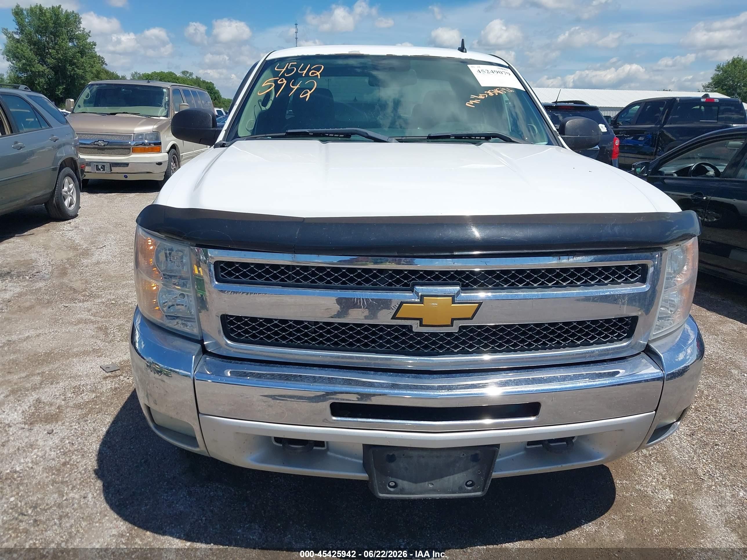 2012 Chevrolet Silverado 1500 Lt White vin: 1GCRKSE74CZ348175