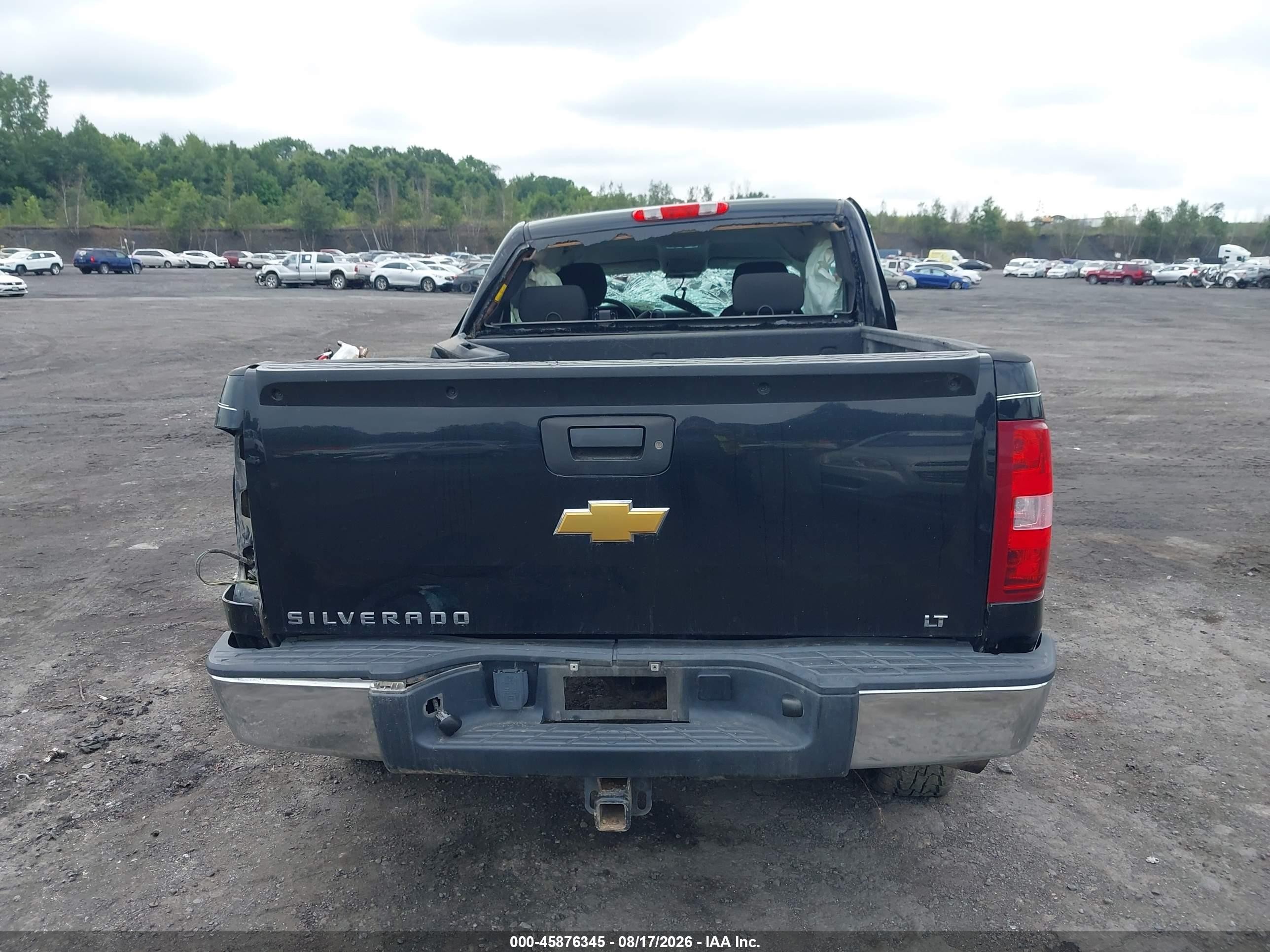 2013 Chevrolet Silverado 1500 Lt Black vin: 1GCRKSE74DZ325545