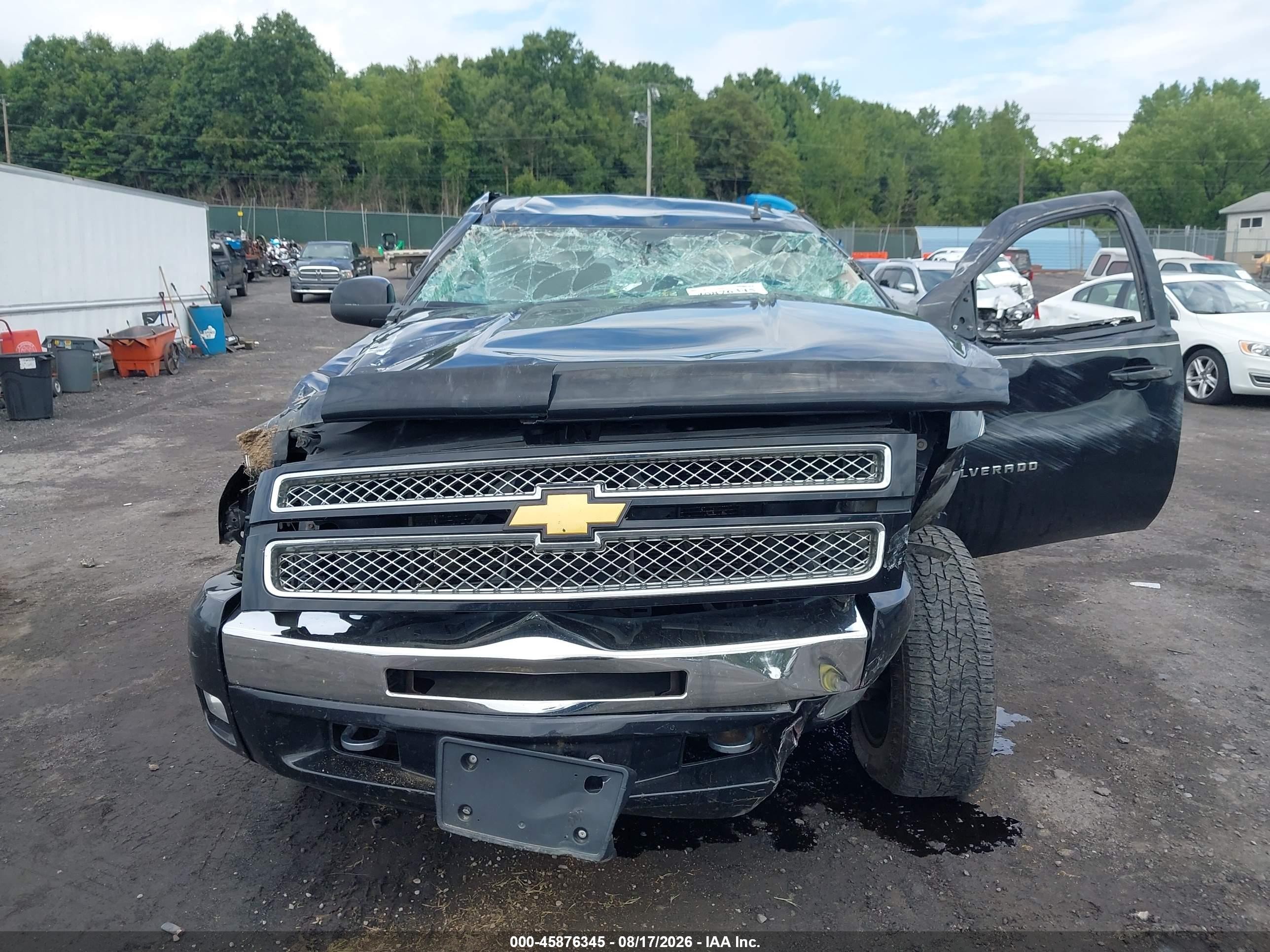 2013 Chevrolet Silverado 1500 Lt Black vin: 1GCRKSE74DZ325545