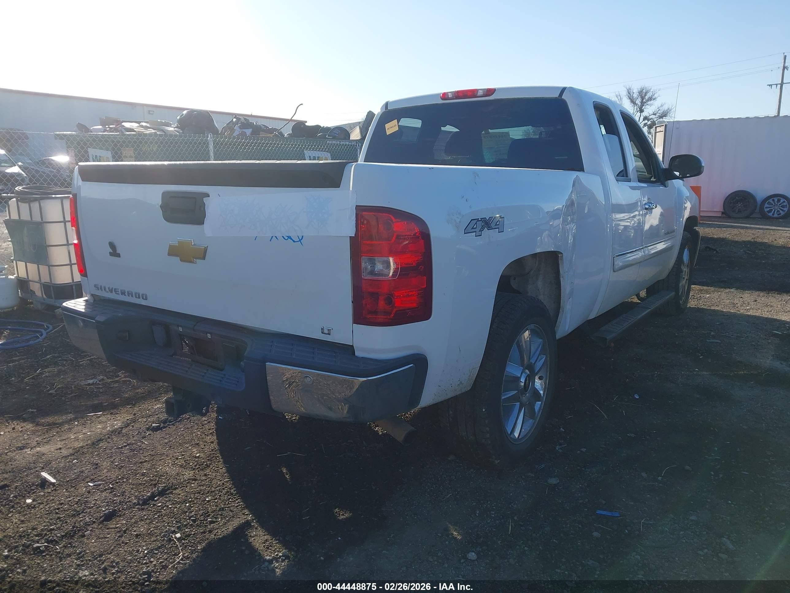 2013 Chevrolet Silverado 1500 Lt Белый vin: 1GCRKSE74DZ363714