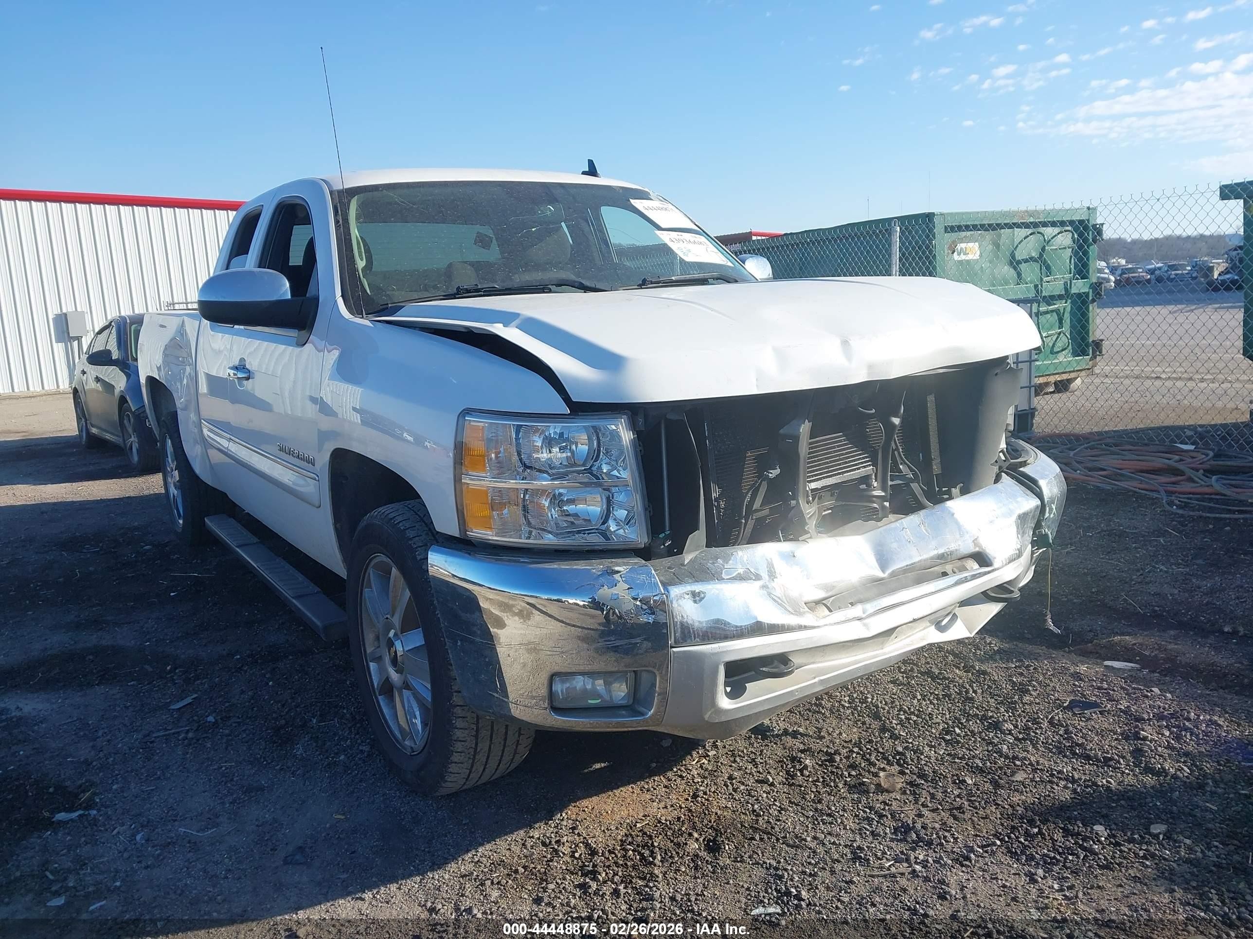2013 Chevrolet Silverado 1500 Lt Белый vin: 1GCRKSE74DZ363714