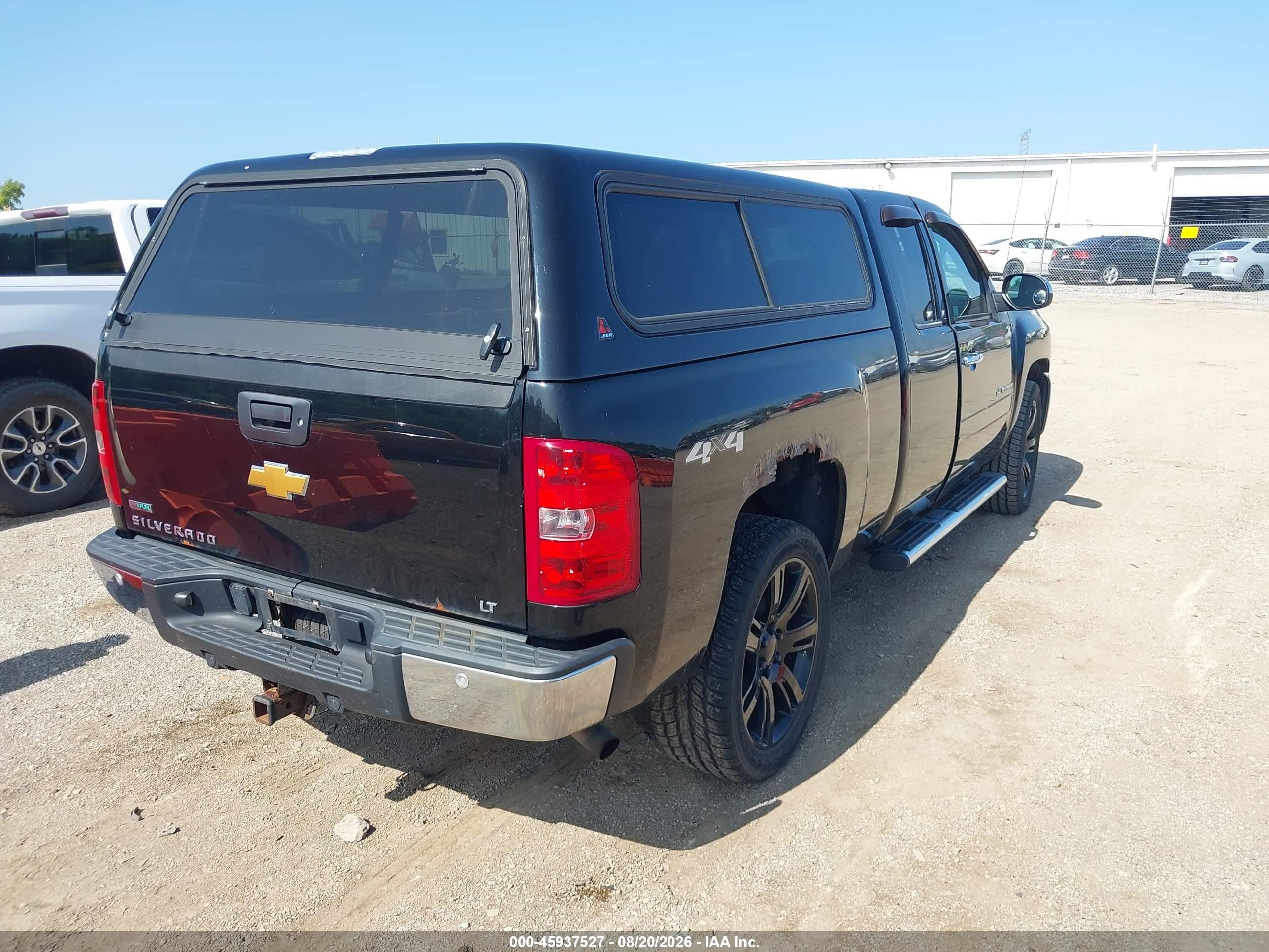 2012 Chevrolet Silverado 1500 Lt Черный vin: 1GCRKSE75CZ207213