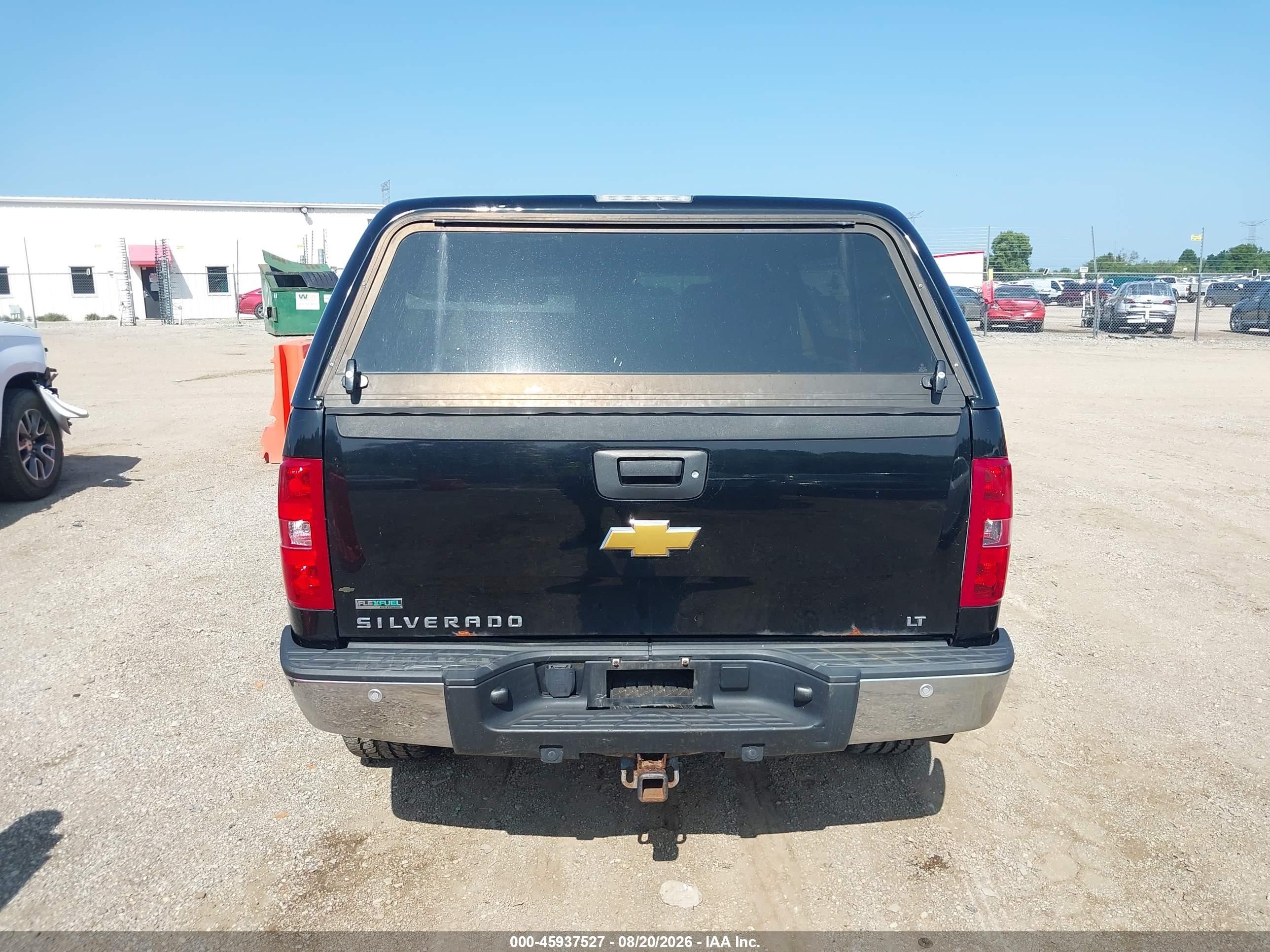 2012 Chevrolet Silverado 1500 Lt Черный vin: 1GCRKSE75CZ207213