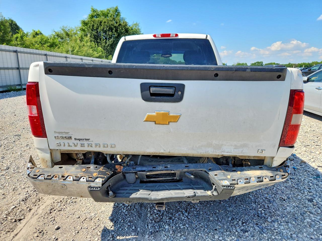 2012 Chevrolet Silverado K1500 Lt White vin: 1GCRKSE75CZ223279