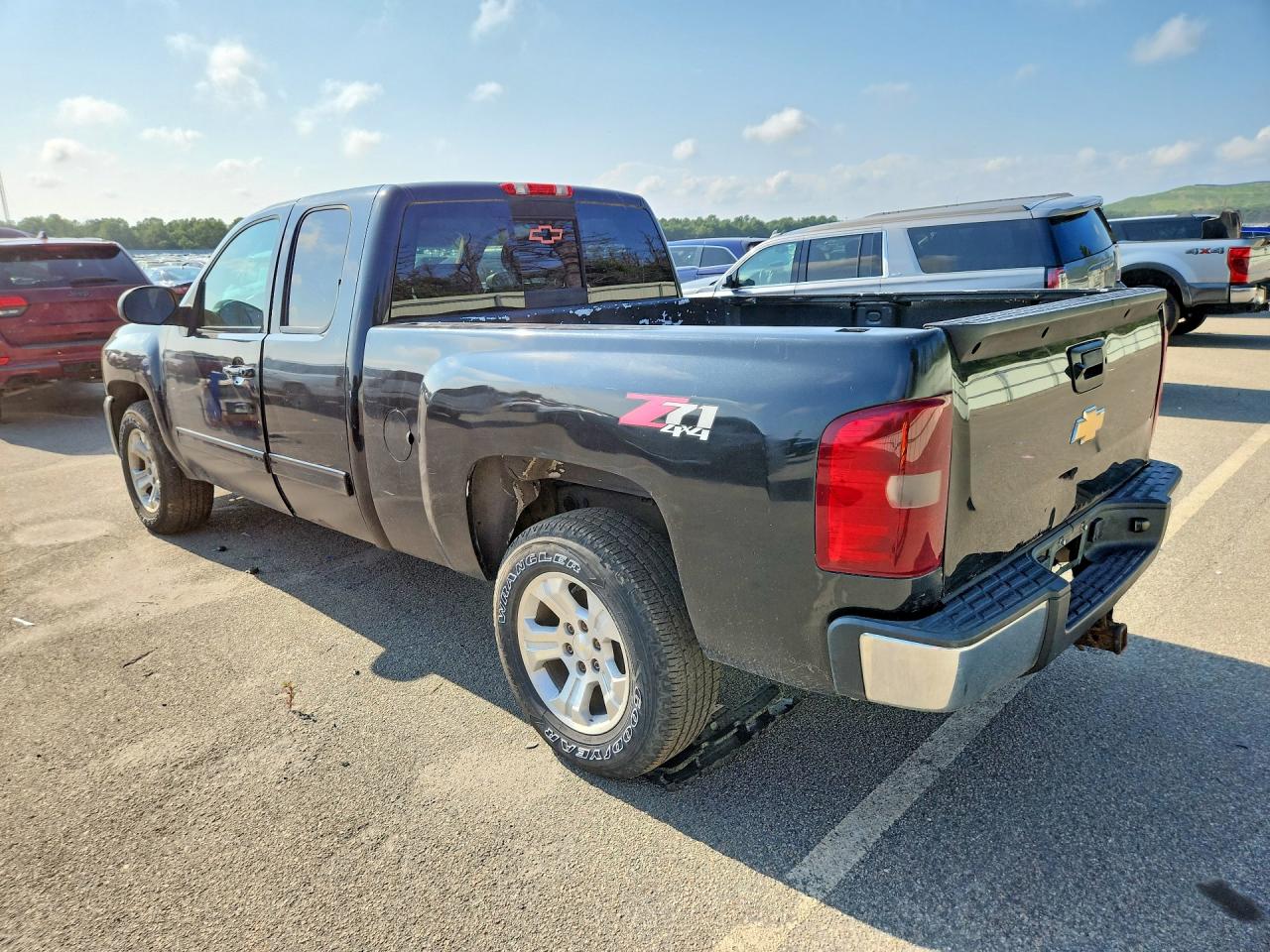2012 Chevrolet Silverado K1500 Lt Black vin: 1GCRKSE75CZ277584